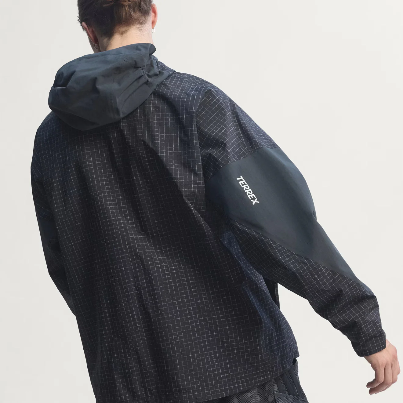 Adidas Terrex XPloric 2 Layer Climaproof Jacket Black / Carbon - Image 5