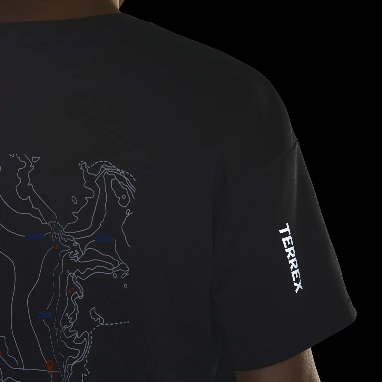 Adidas Terrex XPloric Graphic T-Shirt Carbon - Image 6