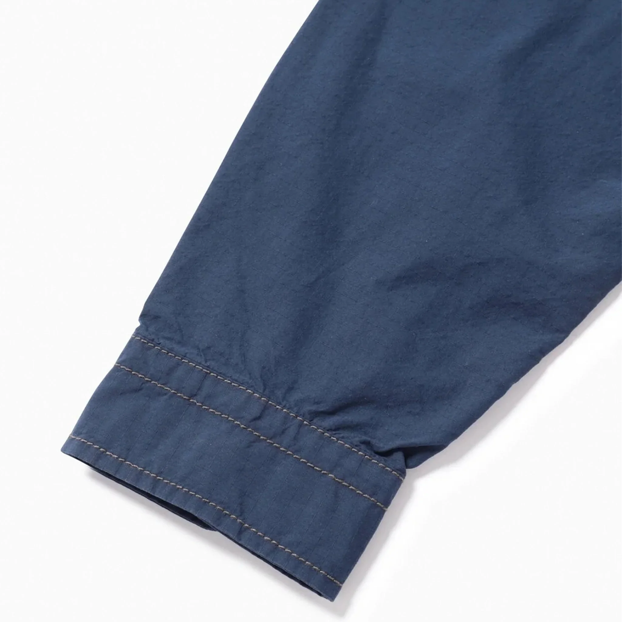 And Wander Cordura Cotton Rip Shirt Jacket Blue - Image 11
