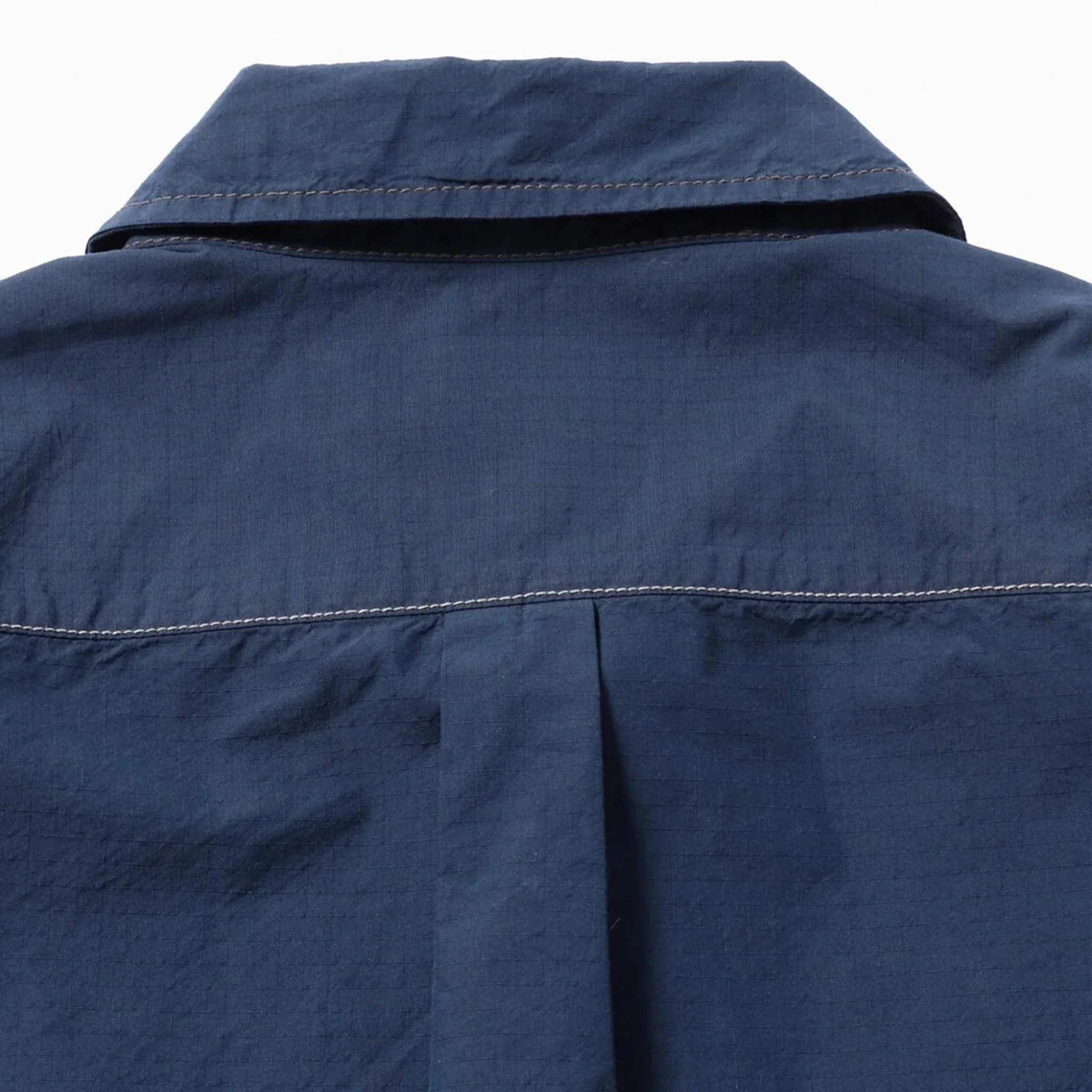 And Wander Cordura Cotton Rip Shirt Jacket Blue - Image 8