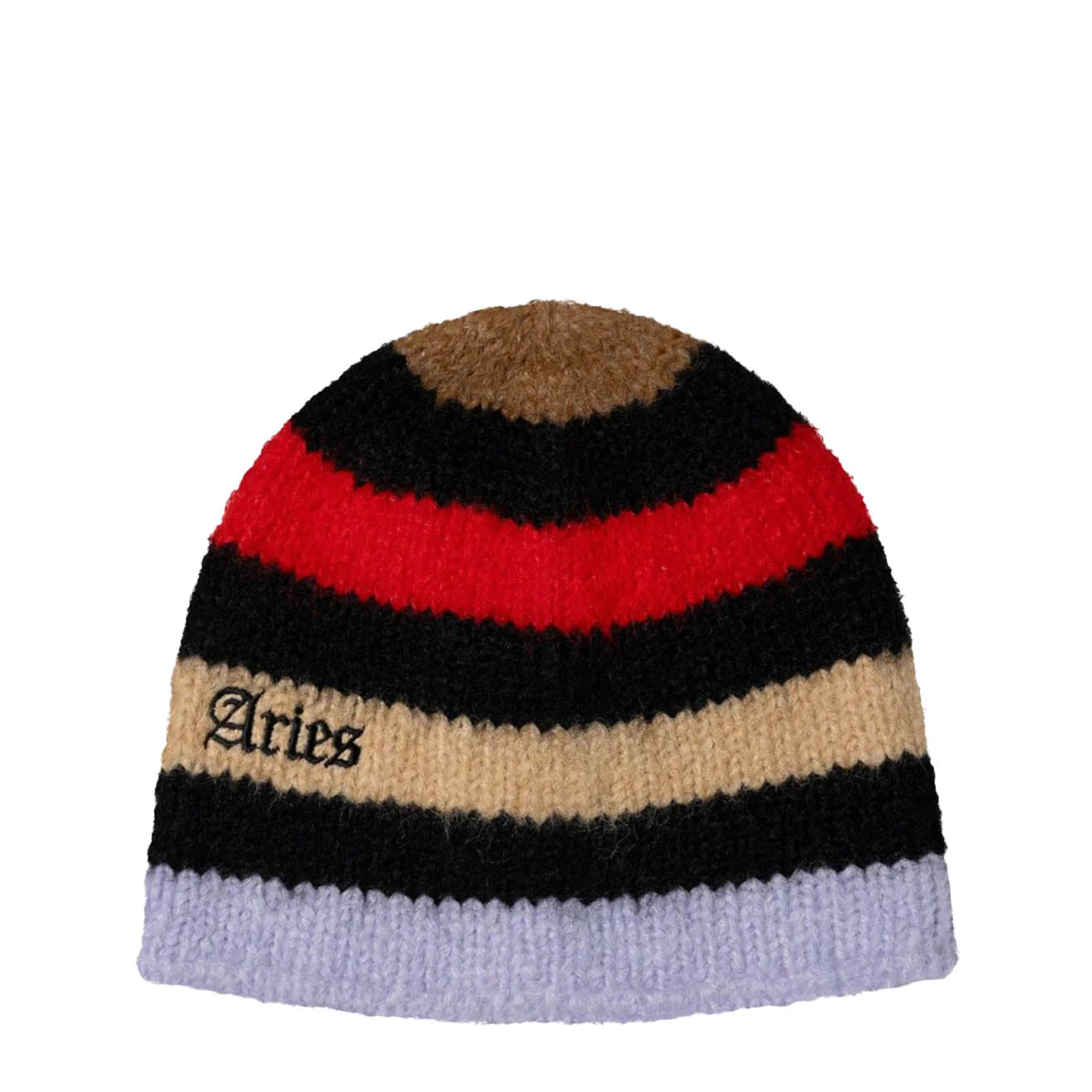 Aries Brushed Stripe Beanie Multi