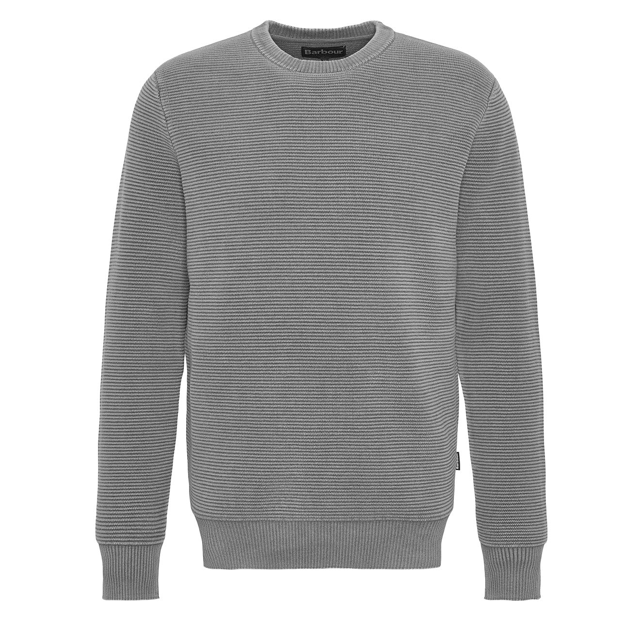 Barbour Cartington Knitted Crew Jumper Agave Green