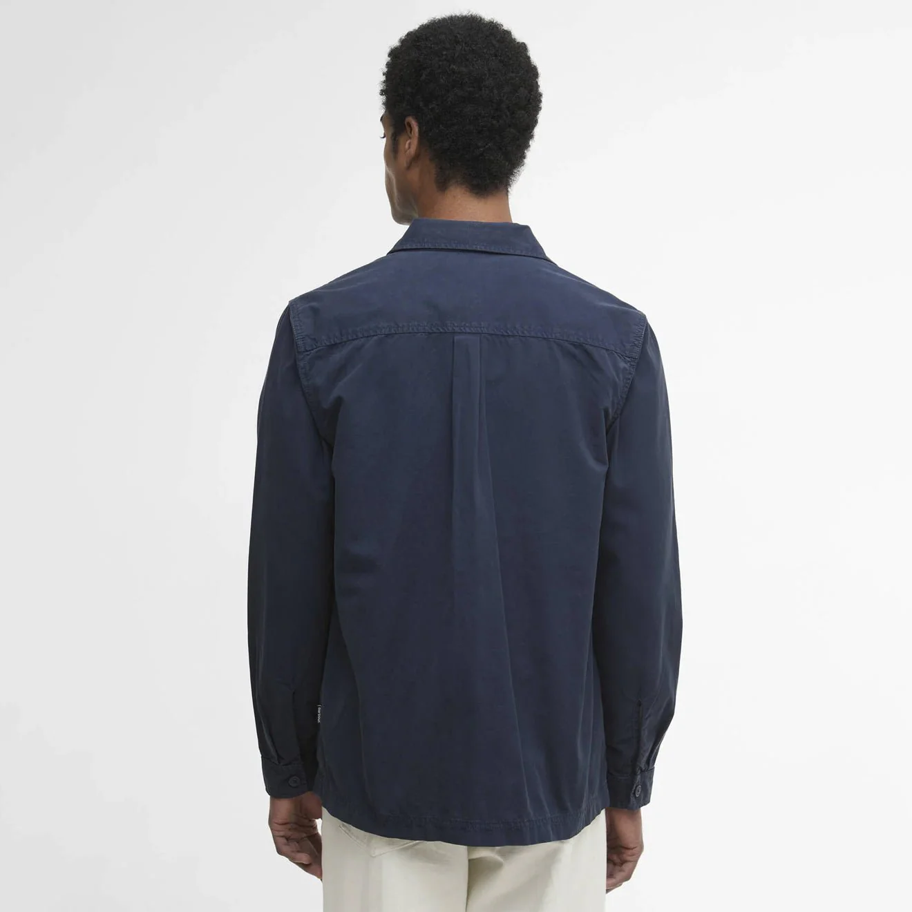 Barbour Glendale Overshirt Navy - Image 3
