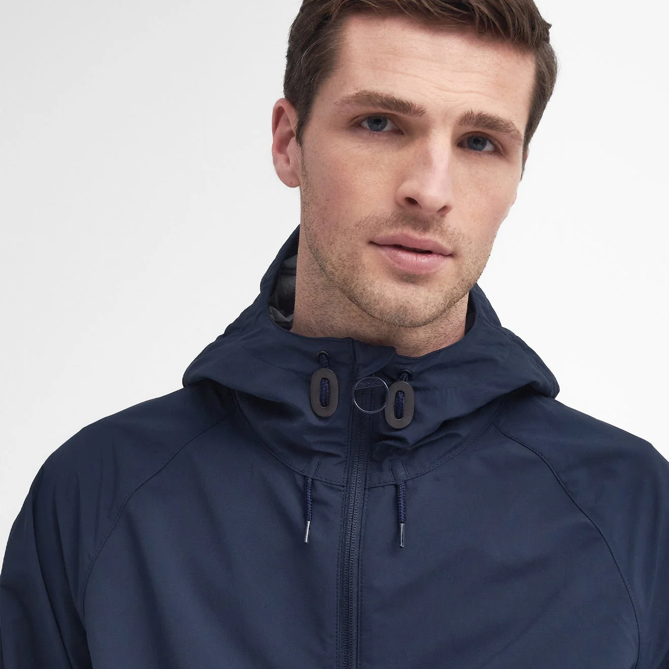Barbour Kirkhill Showerproof Jacket Navy - Image 4