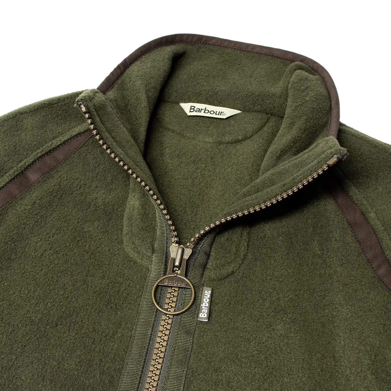 Barbour Langdale Fleece Gilet Olive - Image 4