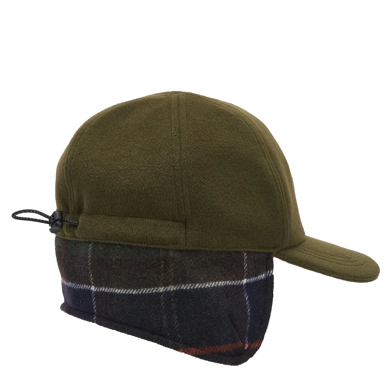 Barbour Lewis Trapper Hat Olive - Image 3