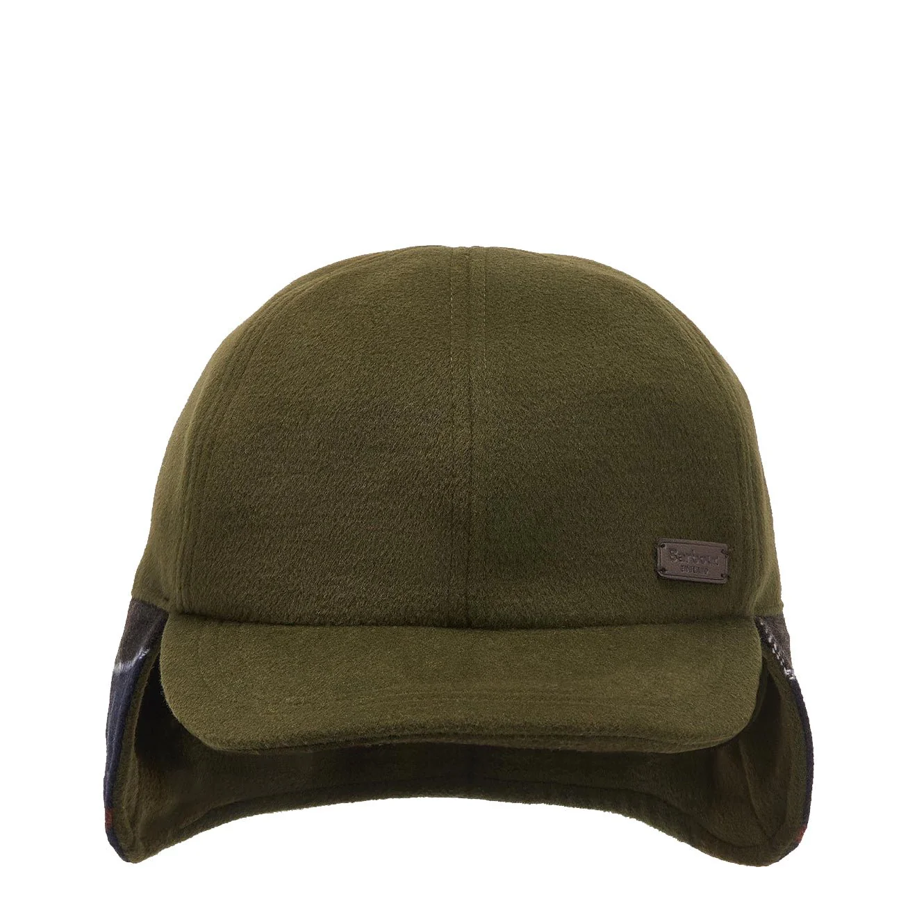 Barbour Lewis Trapper Hat Olive - Image 4