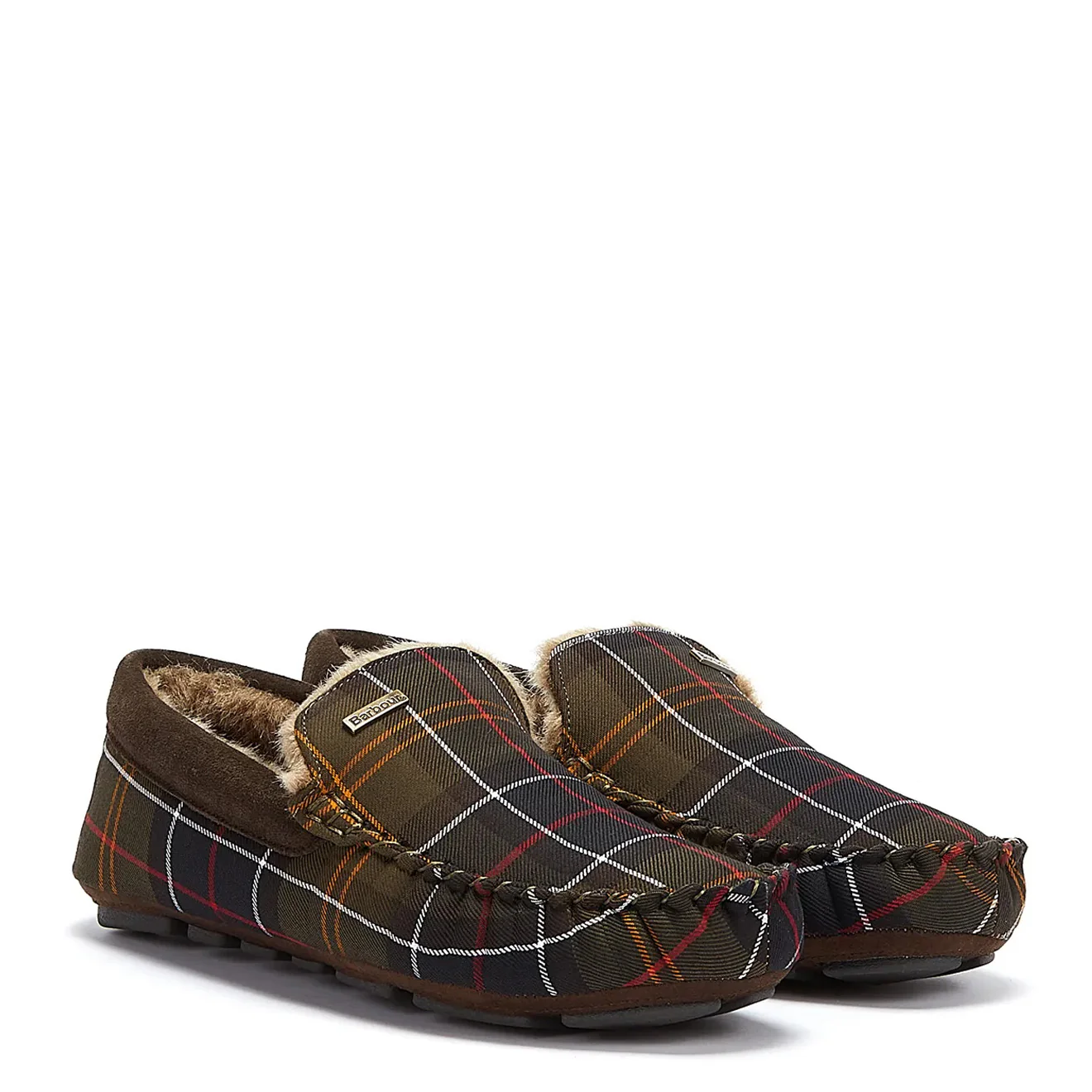 Barbour Monty Slippers Recycled Classic Tartan - Image 3