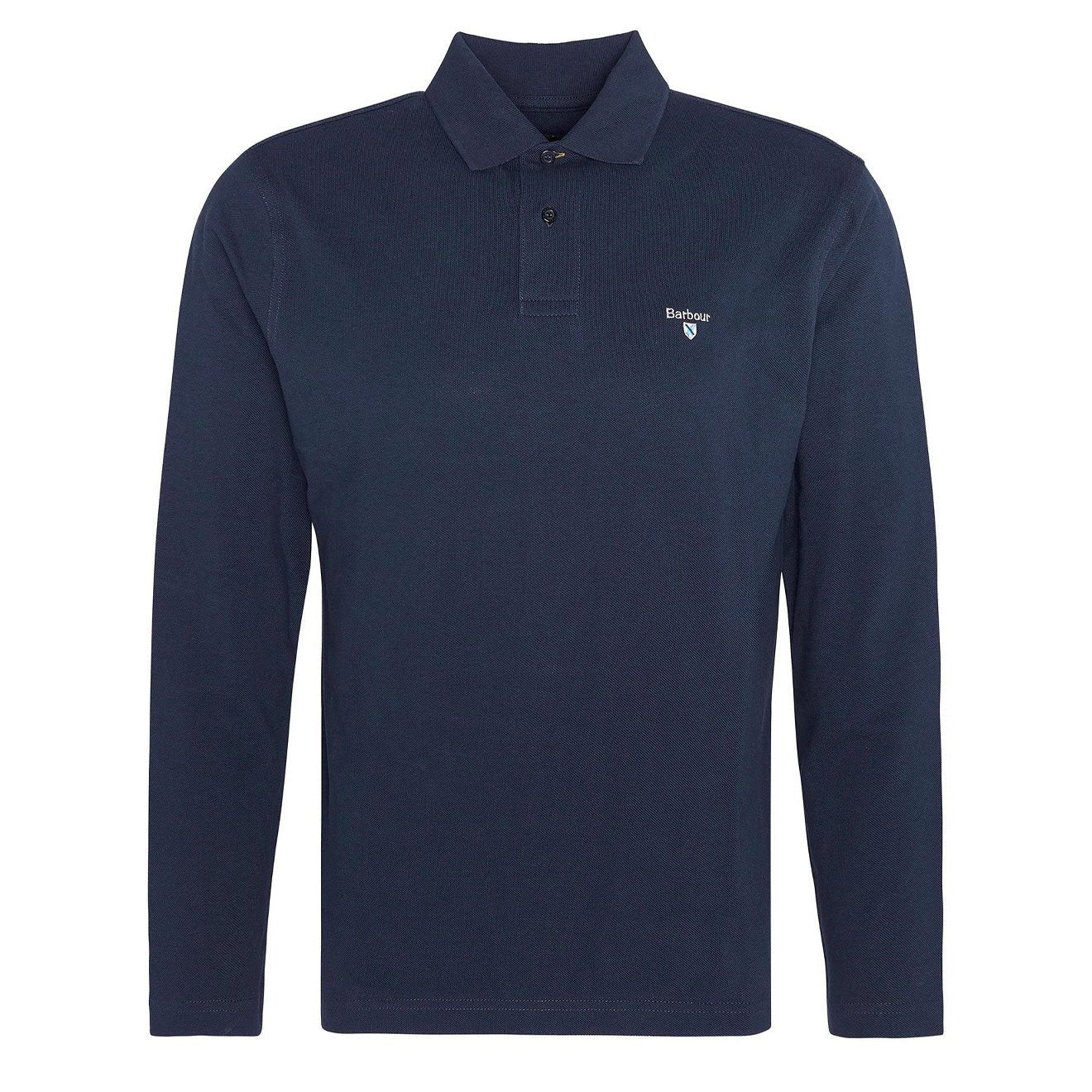 Barbour Original Sports Tailored L/S Polo Shirt Navy