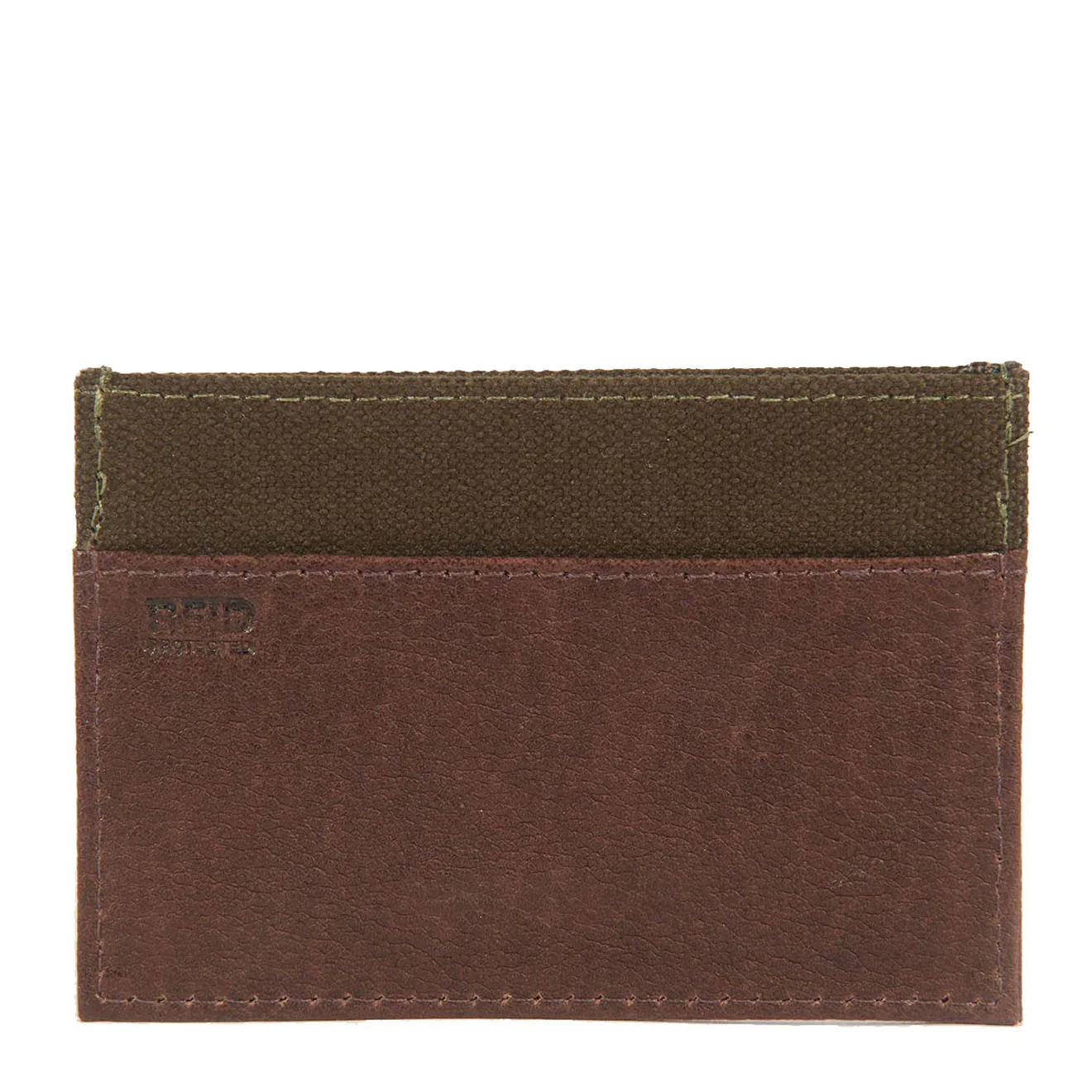 Barbour Padbury Card Holder Dark Brown - Image 2