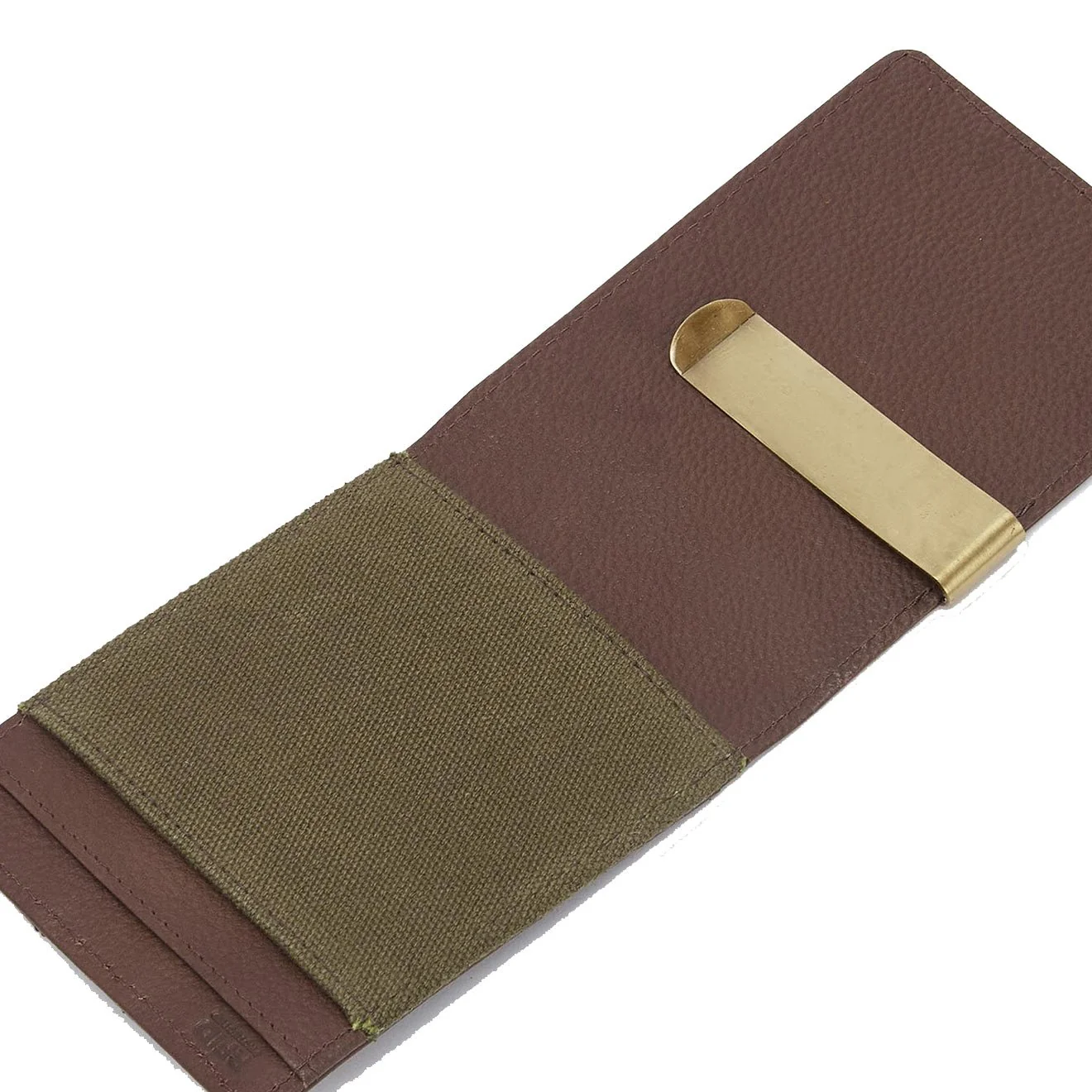 Barbour Padbury Leather Wallet & Fob Gift Set Dark Brown - Image 2