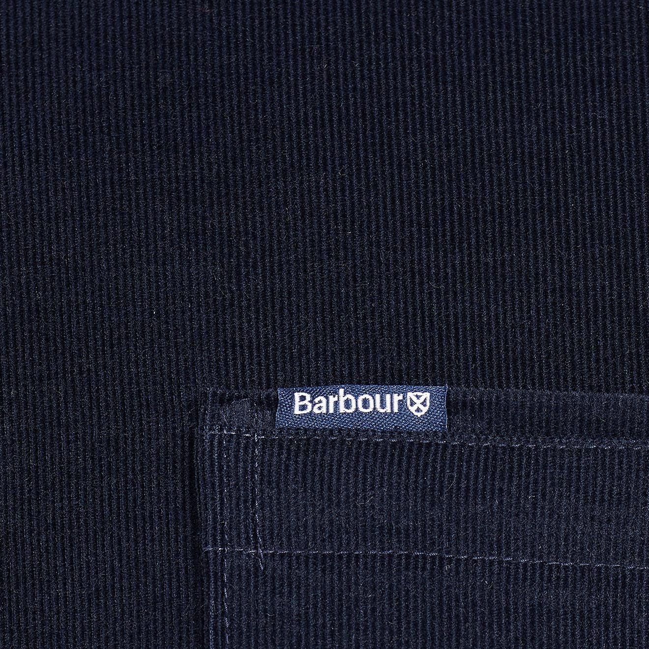 Barbour Ramsey Tailored Checked Shirt Navy - Image 2