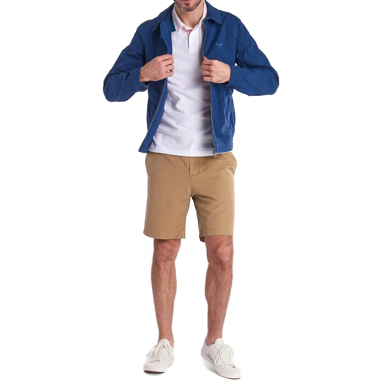 Barbour Roller Ripstop Shorts Sand - Image 2