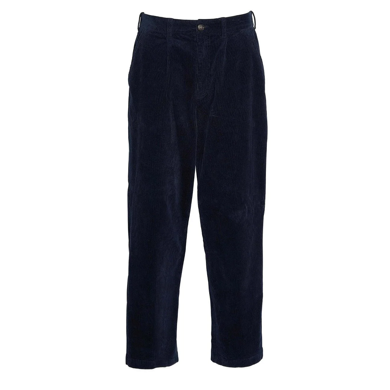 Barbour Stretch Cord Relaxed Fit Trouser Dark Navy
