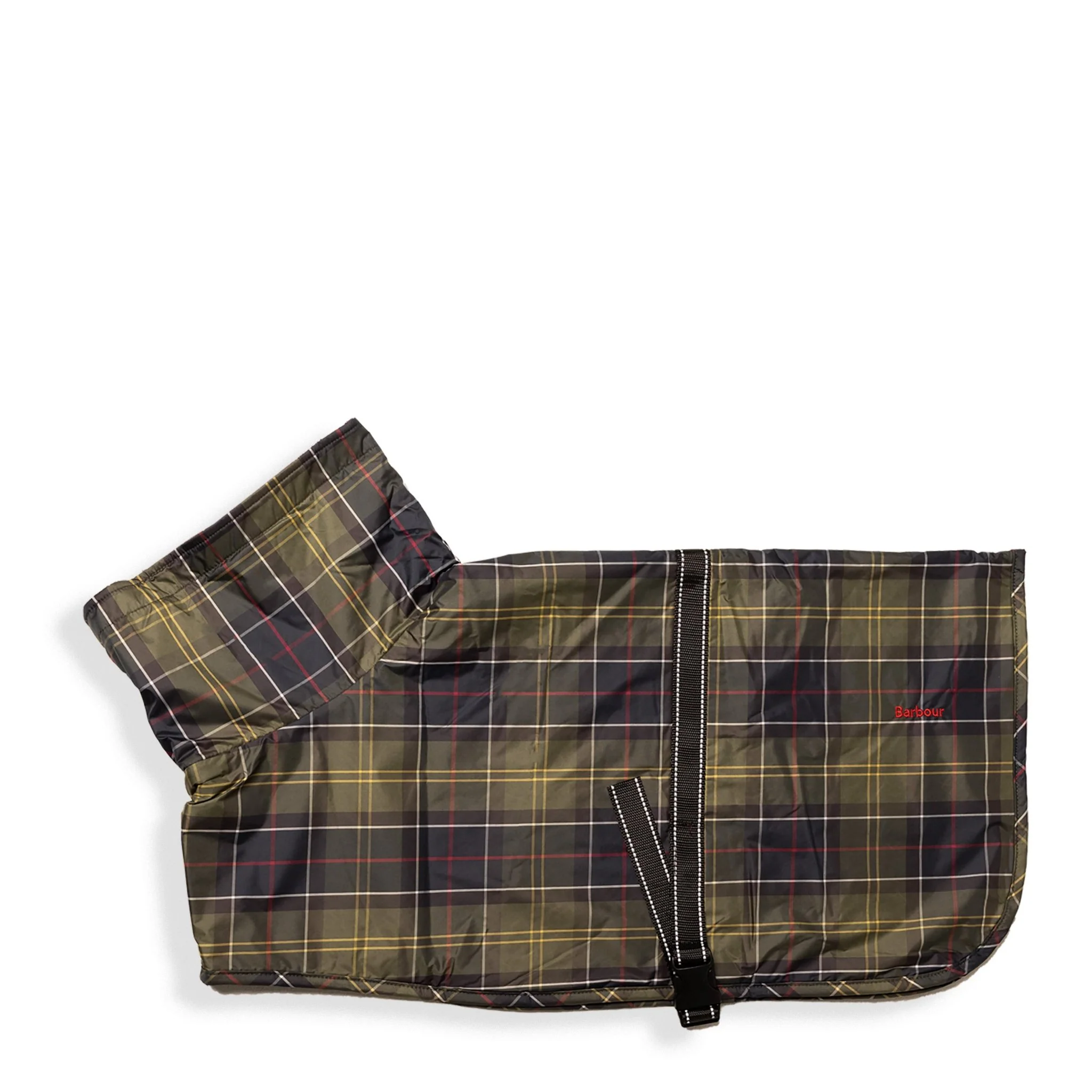 Barbour Tartan Dog Drying Robe Classic Tartan