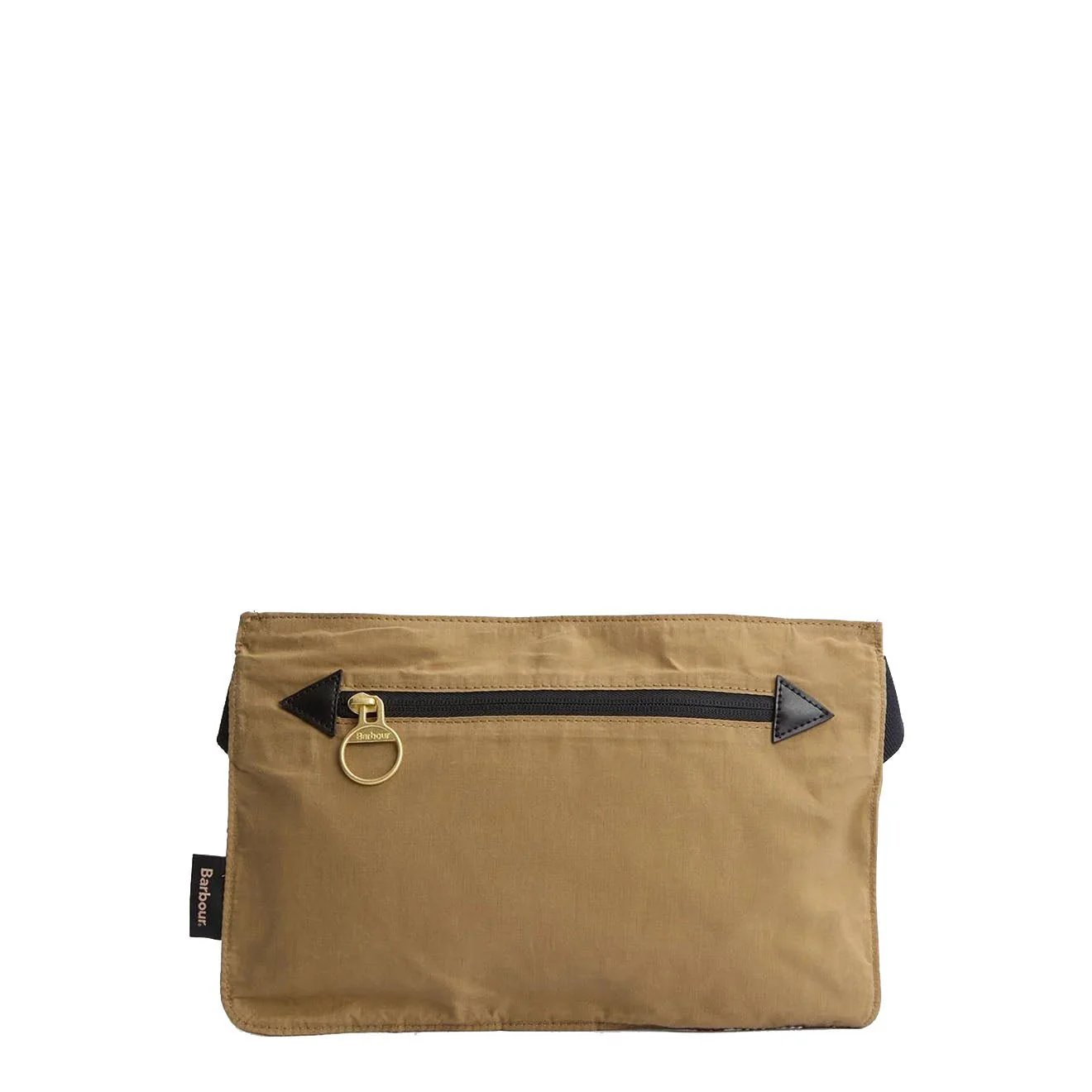 Barbour Transport Sacoche Crossbody Bag Golden Khaki - Image 3