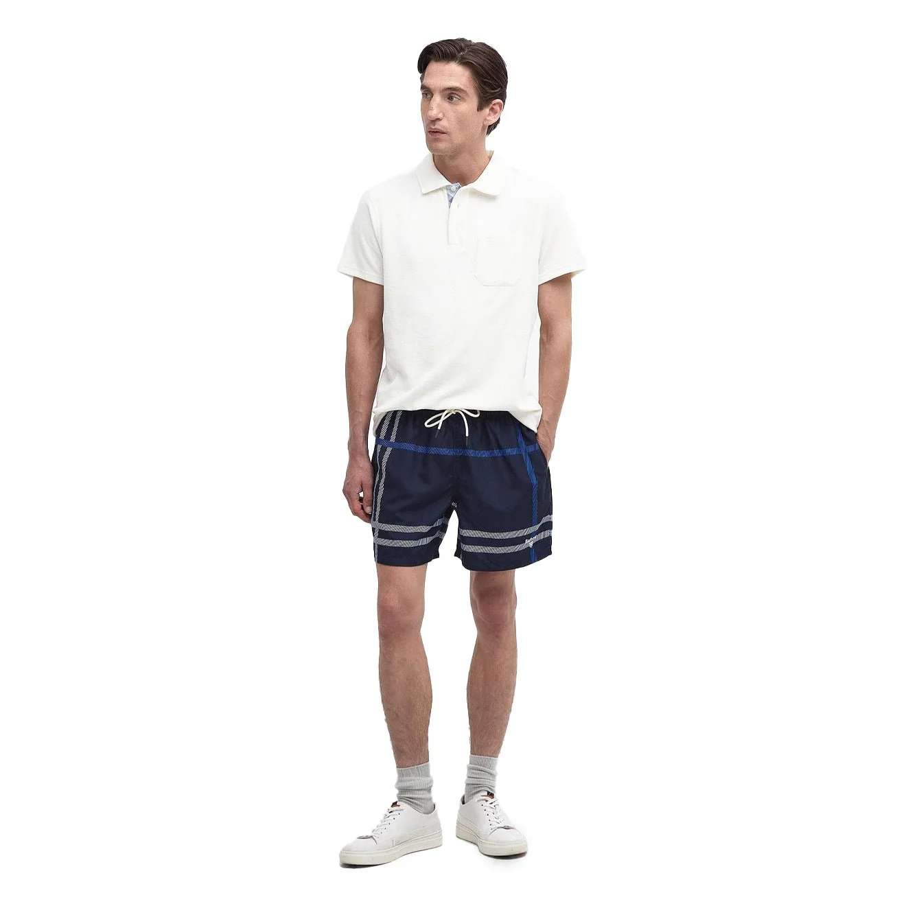 Barbour Twain Swim Short Navy - Image 2