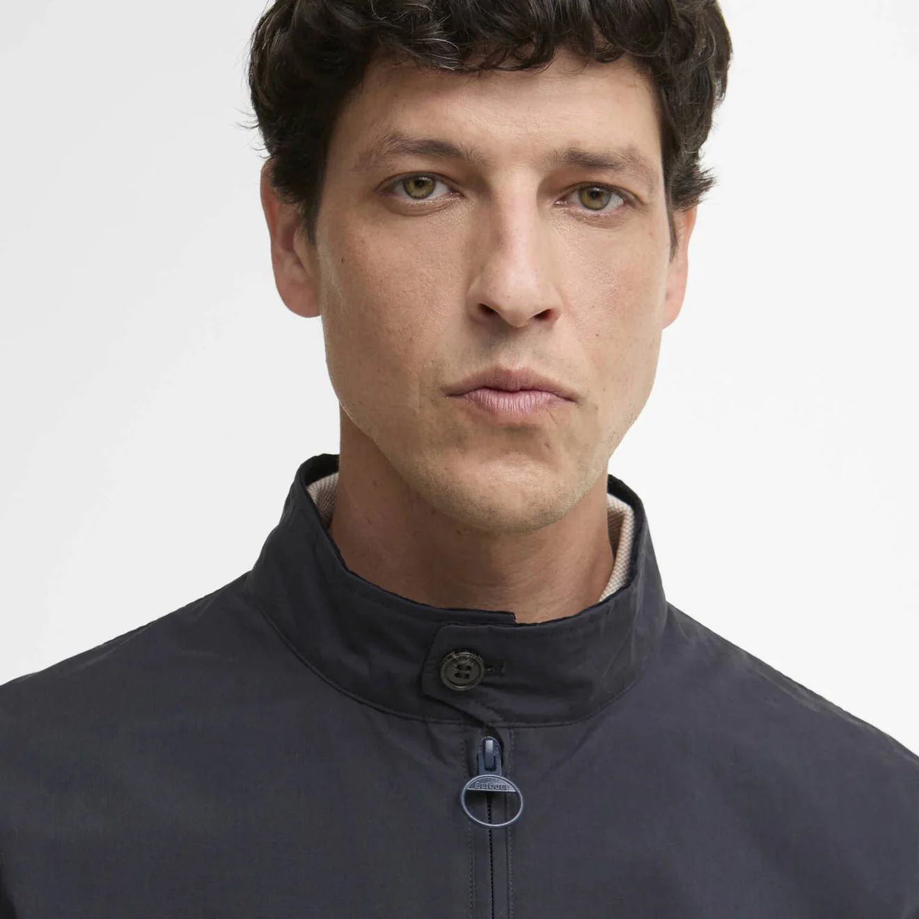 Barbour Tyneside Casual Jacket Navy - Image 4