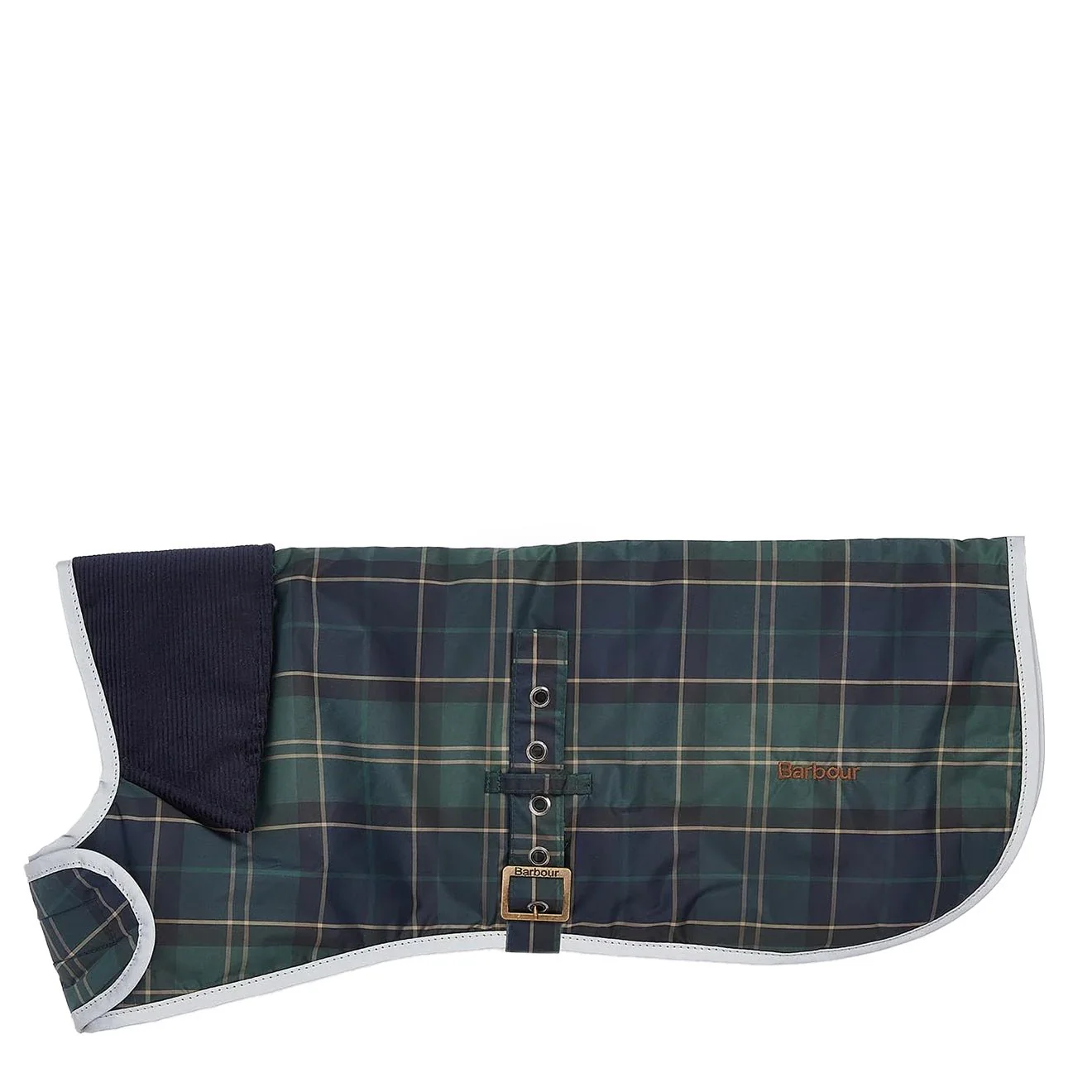 Barbour Wetherham Tartan Dog Coat Green Loch Tartan