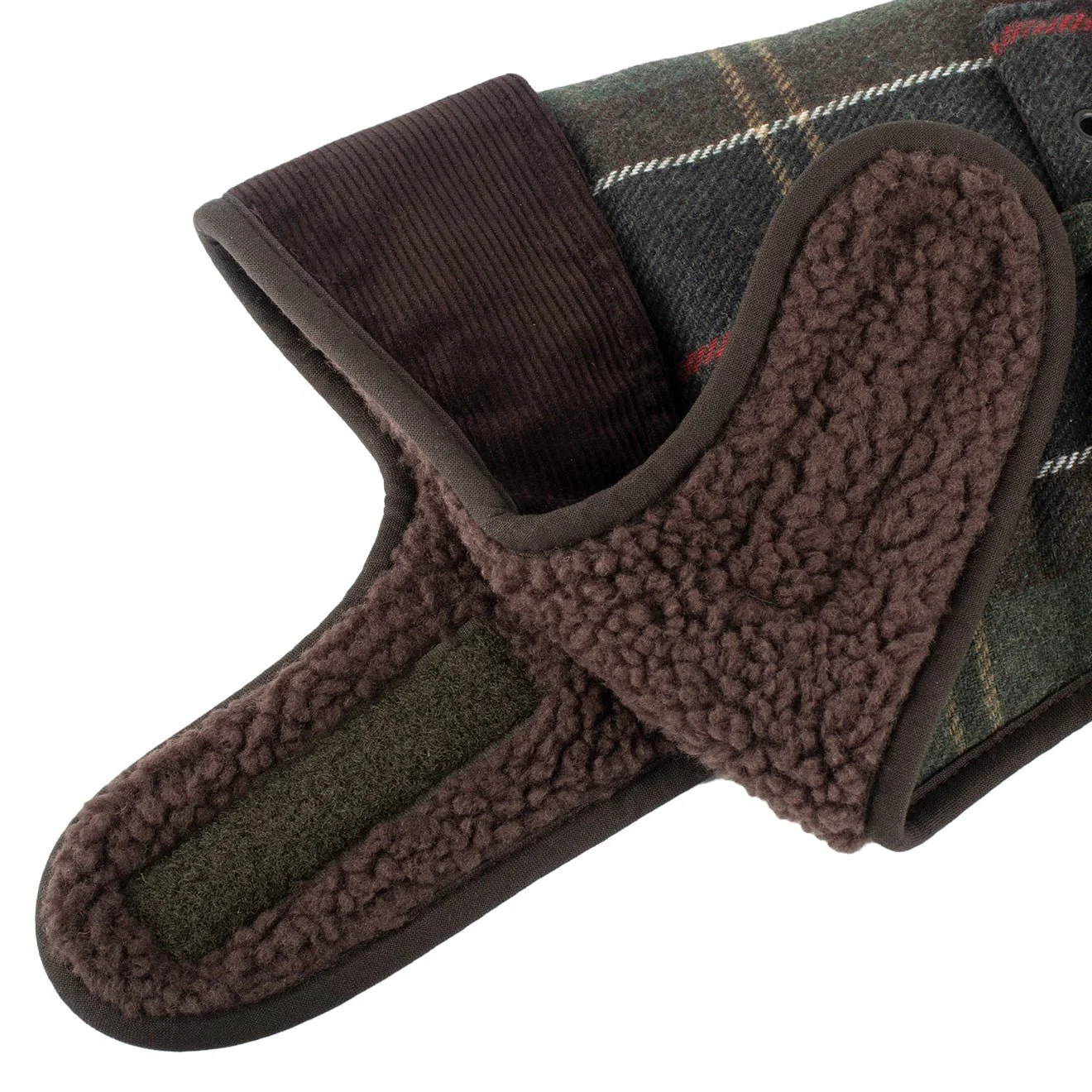Barbour Wool Dog Coat Classic Tartan - Image 2
