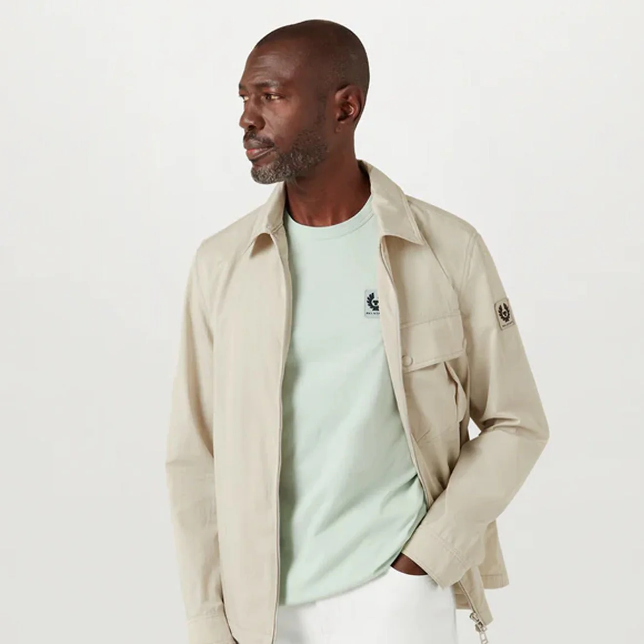 Belstaff Belstaff T-Shirt Breeze Green - Image 3