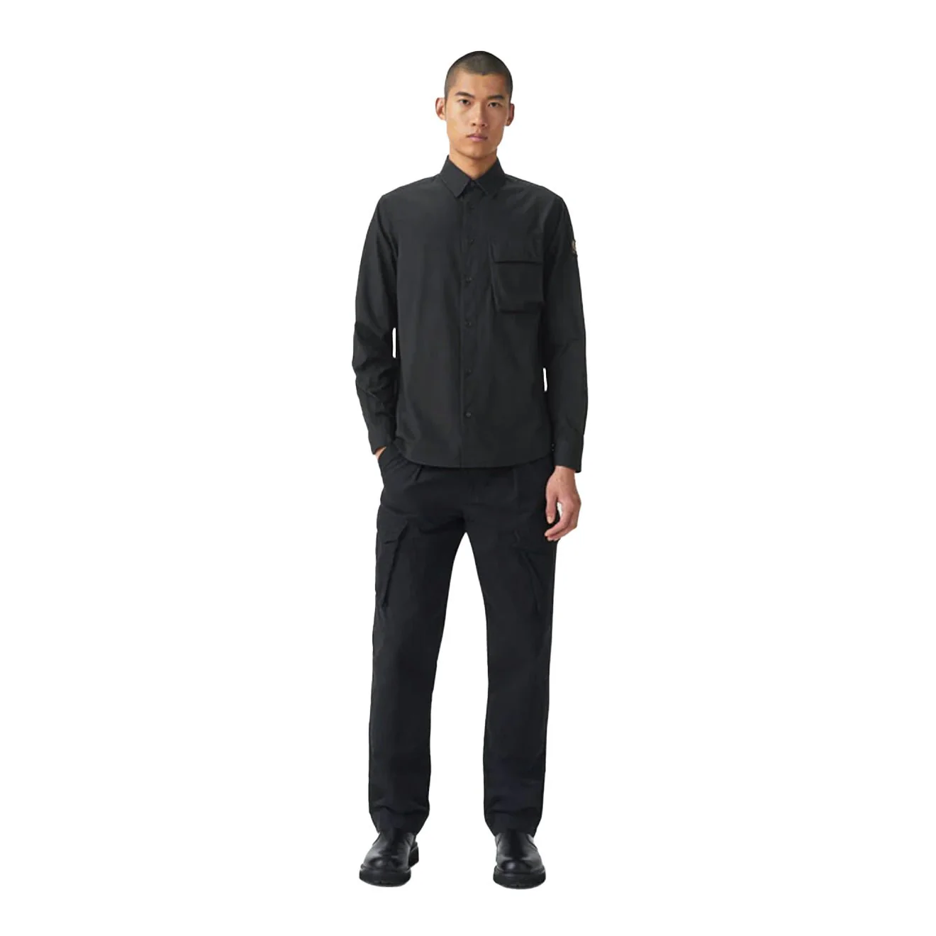 Belstaff Scale Shirt Black - Image 2