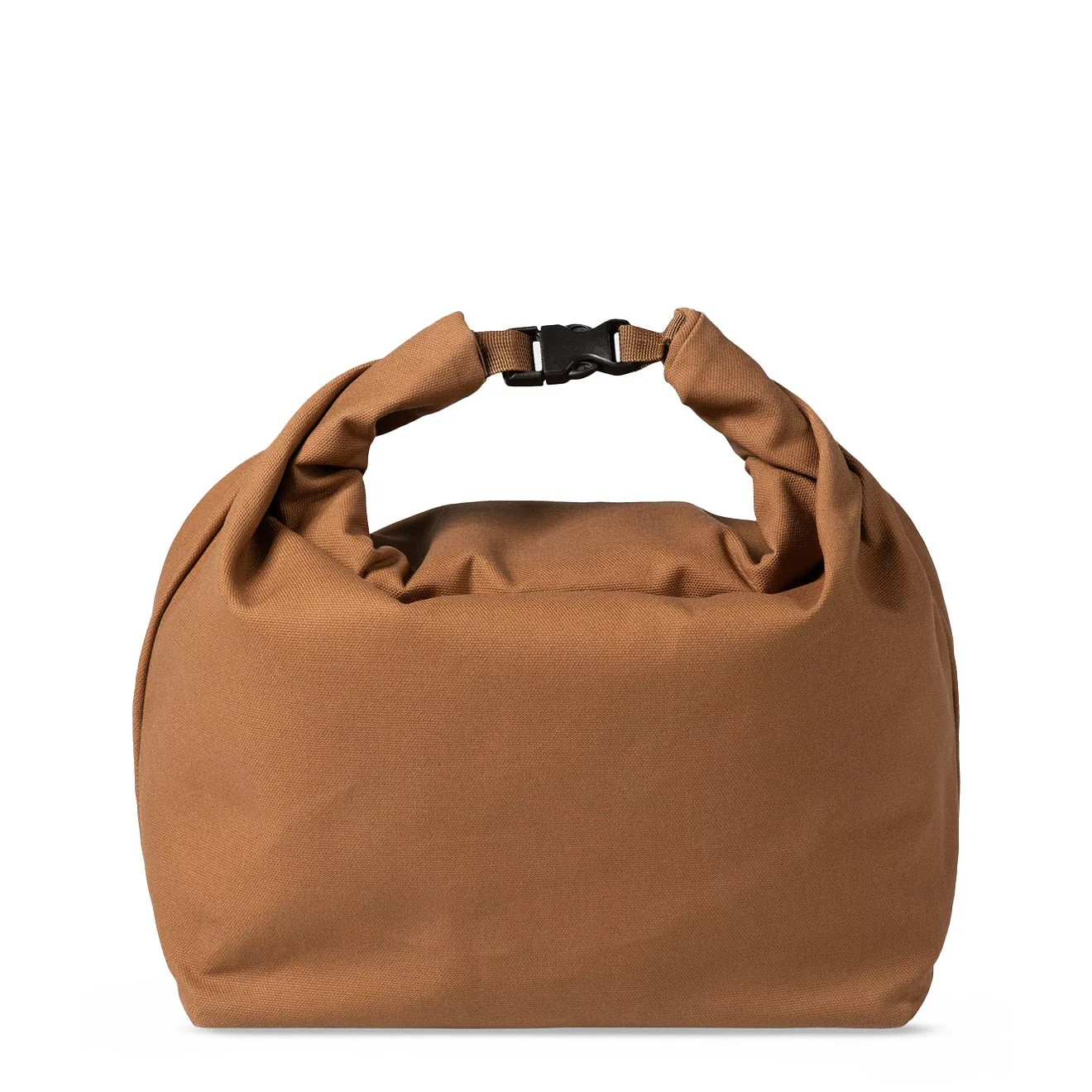 Carhartt WIP Canvas Roll-Up Insulated Bag Hamilton Brown - Image 3