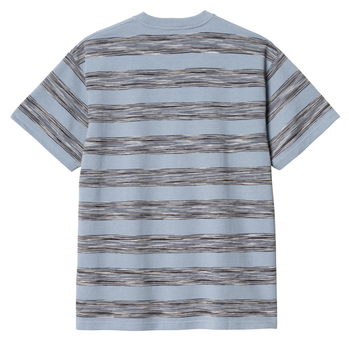 Carhartt WIP Dodson Pocket T-Shirt Dodson Stripe Misty Sky - Image 2