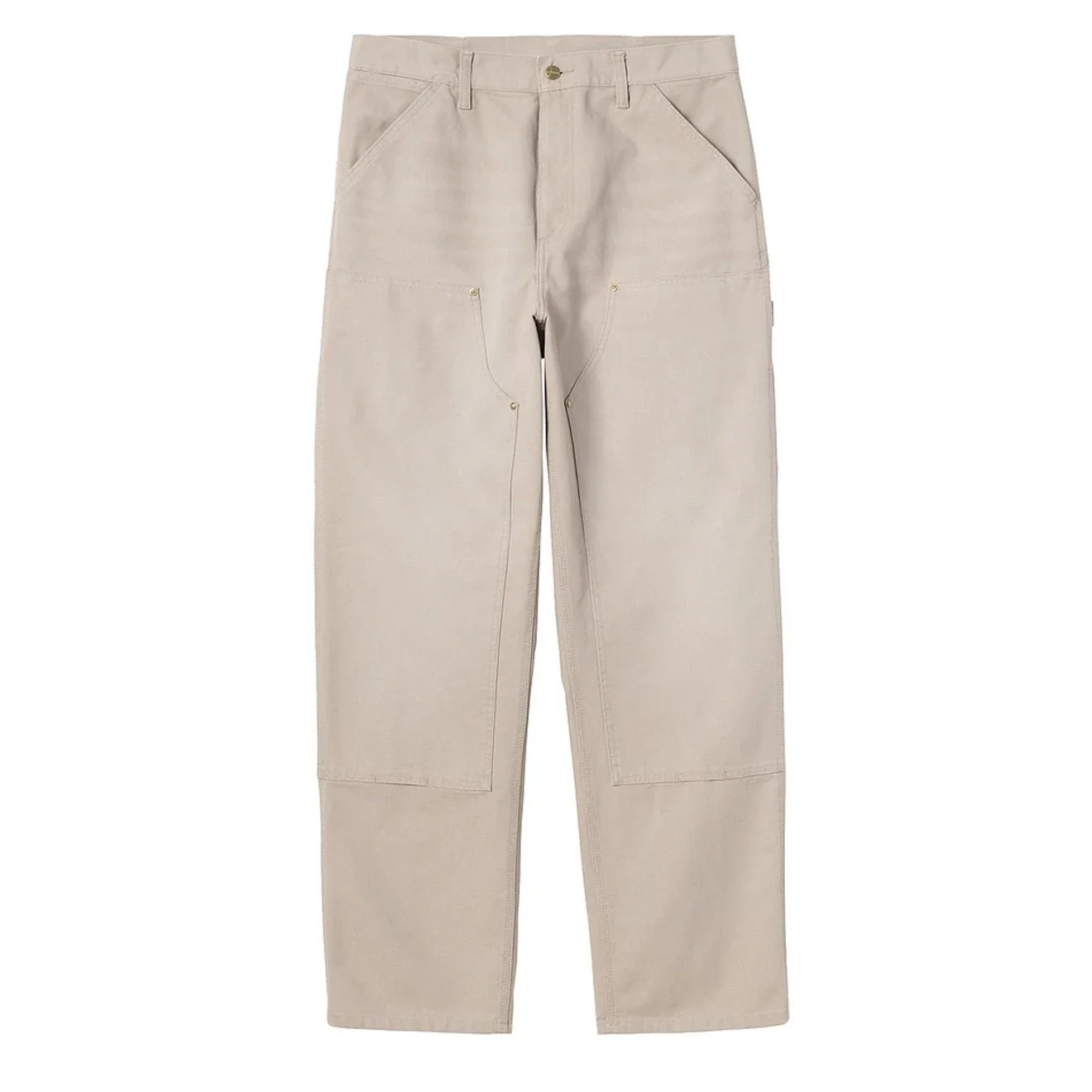 Carhartt WIP Double Knee Pant Dusky Beige Stone Canvas