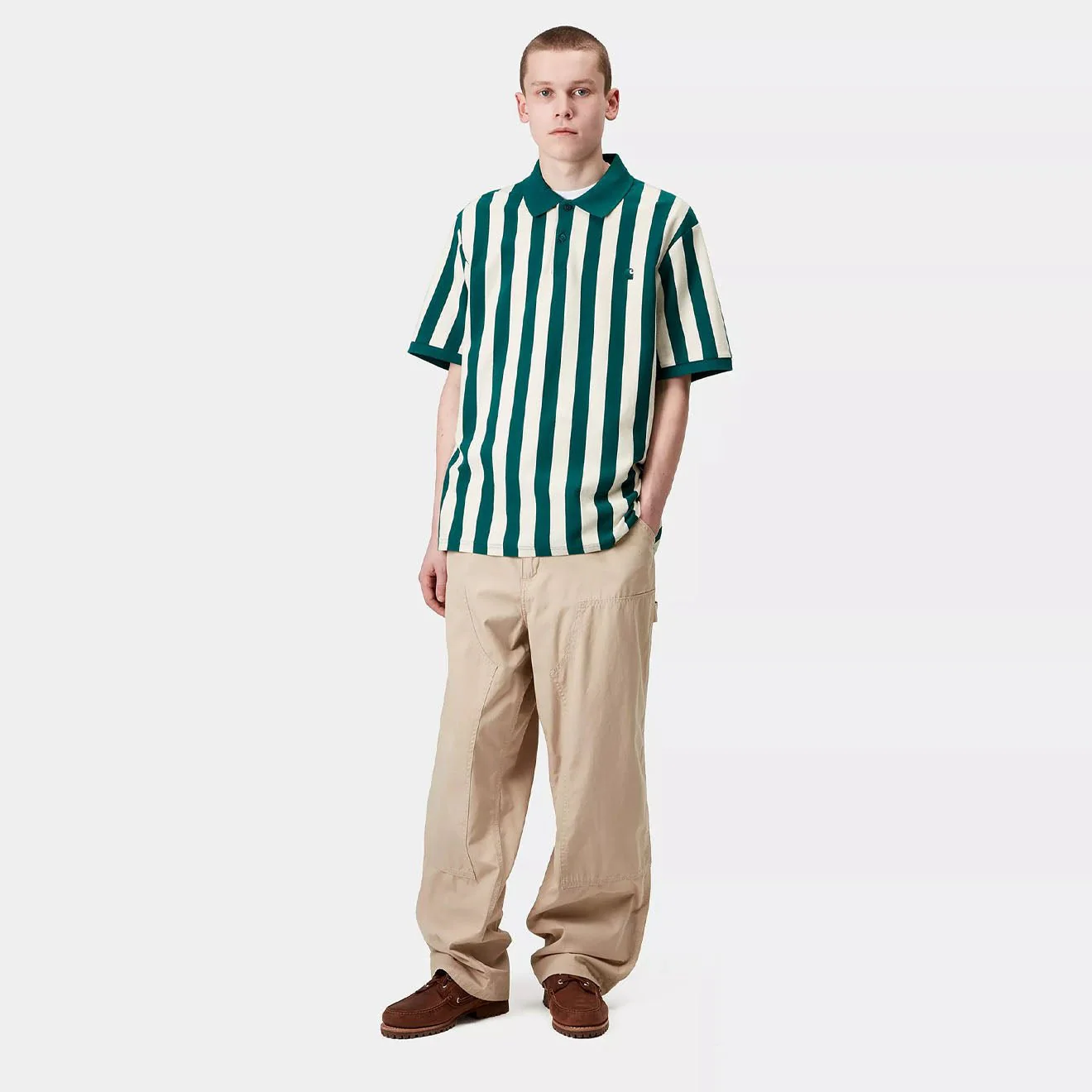 Carhartt WIP Double Knee Pant Wall Rinsed - Image 4
