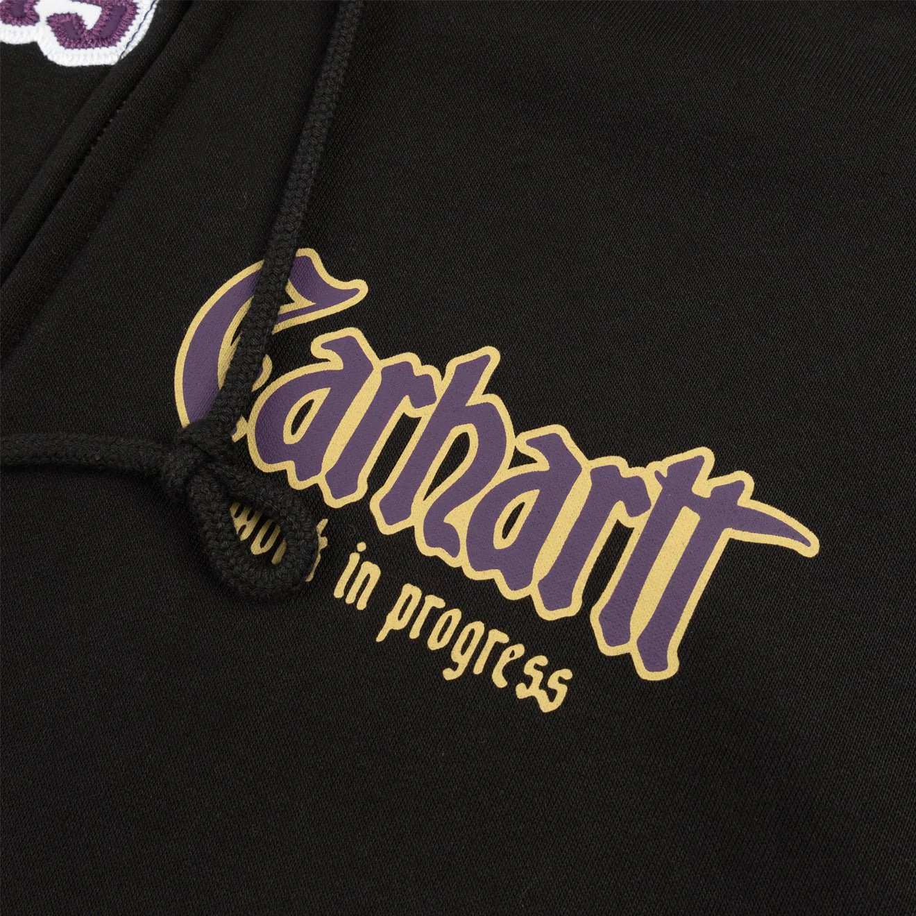 Carhartt WIP Hooded Dual Sweat Jacket Black - Image 3