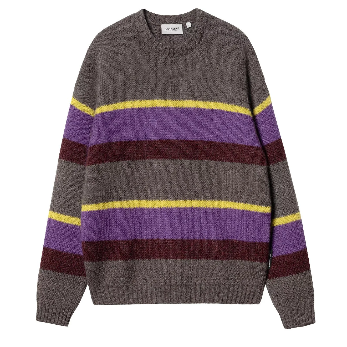 Carhartt WIP Merton Sweater Sundling Stripe Aura