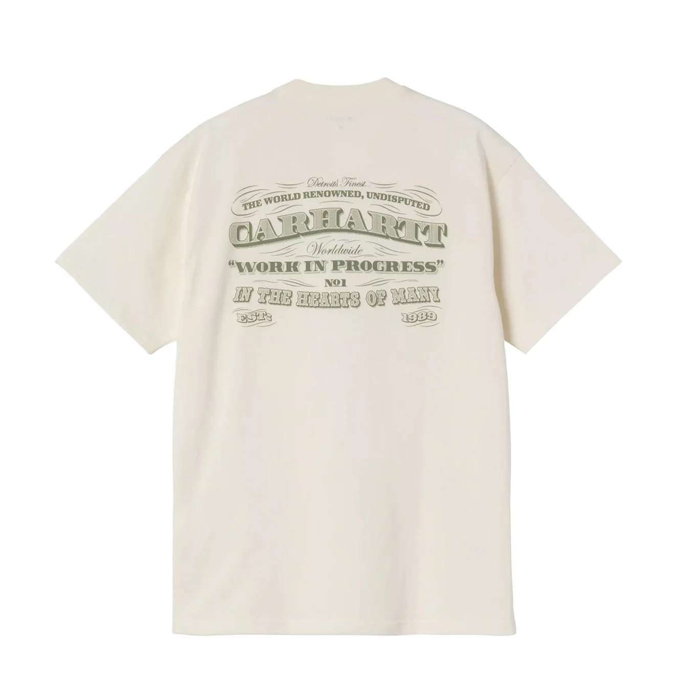 Carhartt WIP S/S 3 One 3 T-Shirt Wax - Image 2