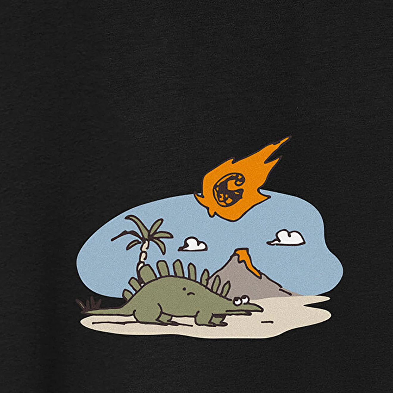 Carhartt WIP S/S Impact T-Shirt Black - Image 2