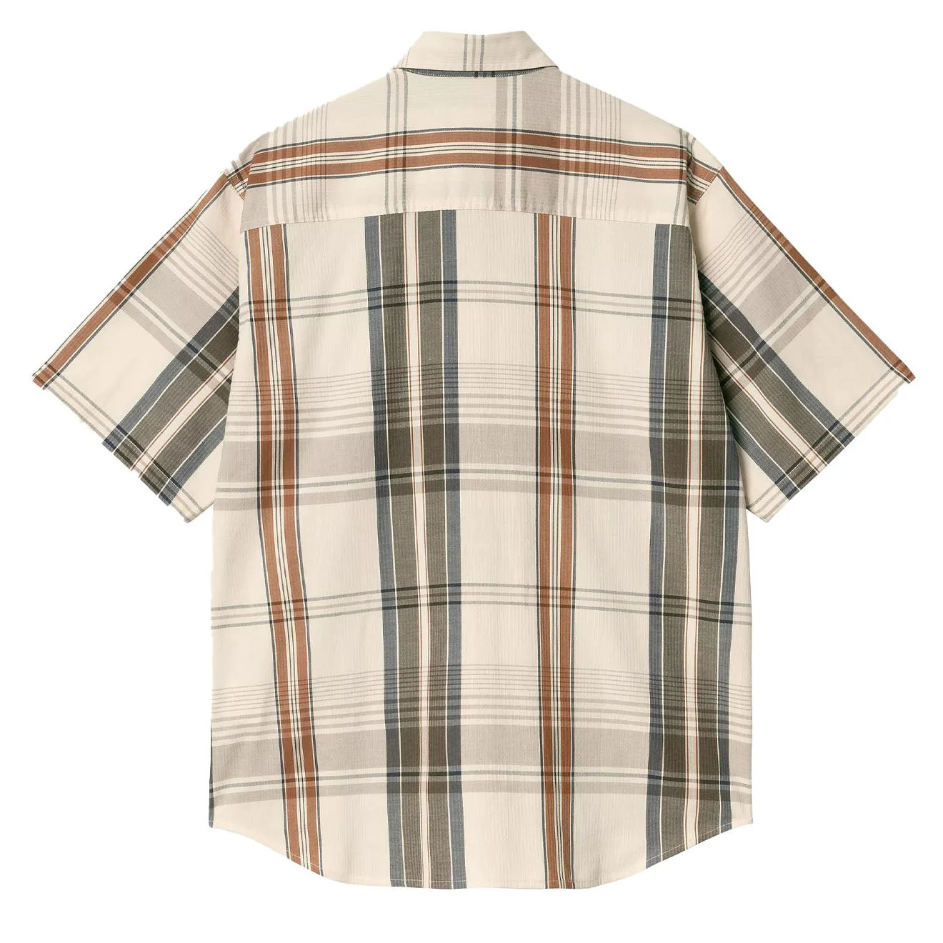 Carhartt WIP S/S Roslin Shirt Roslin Check / Natural / Wax - Image 2
