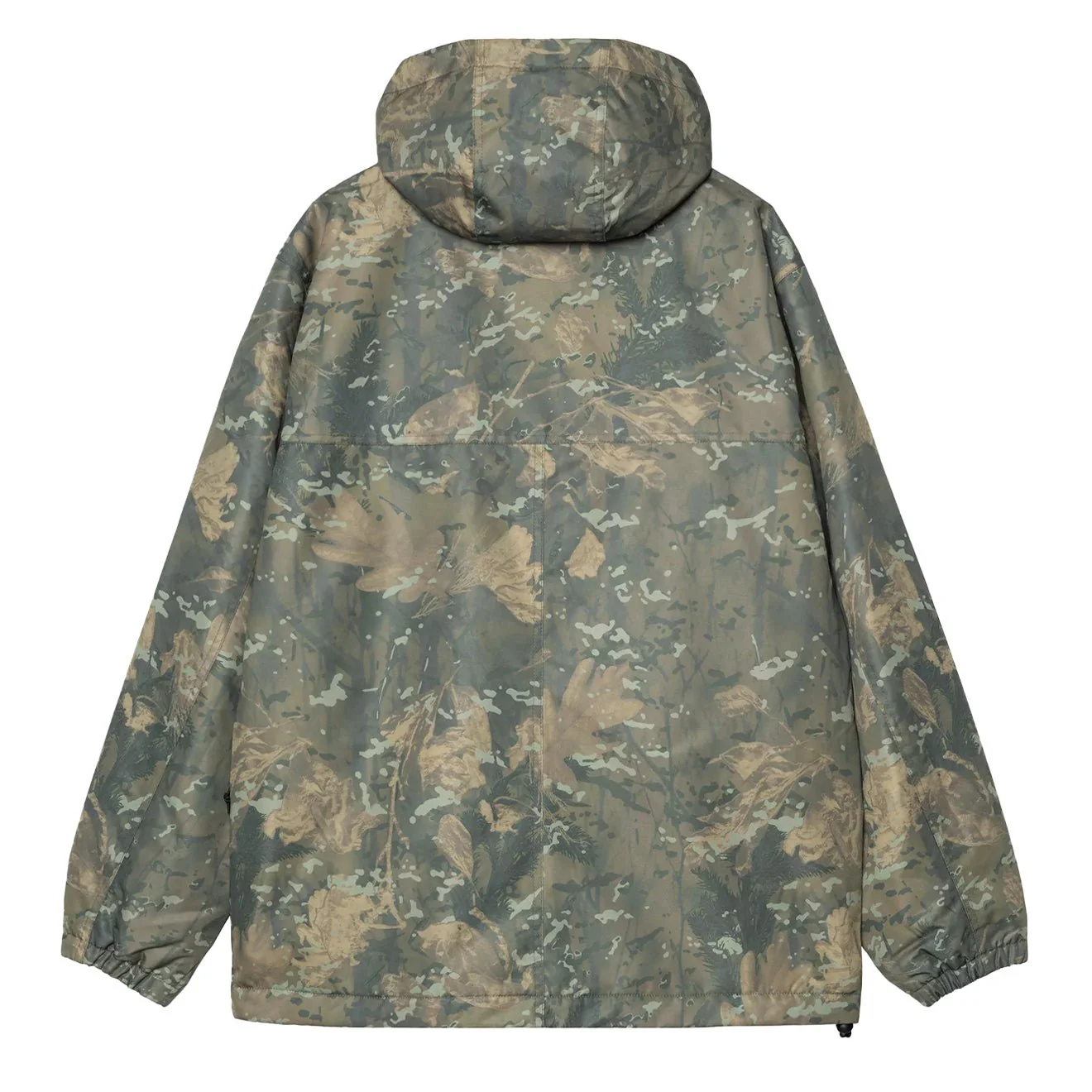 Carhartt WIP Windbreaker Pullover Camo Combi Green / Black - Image 2