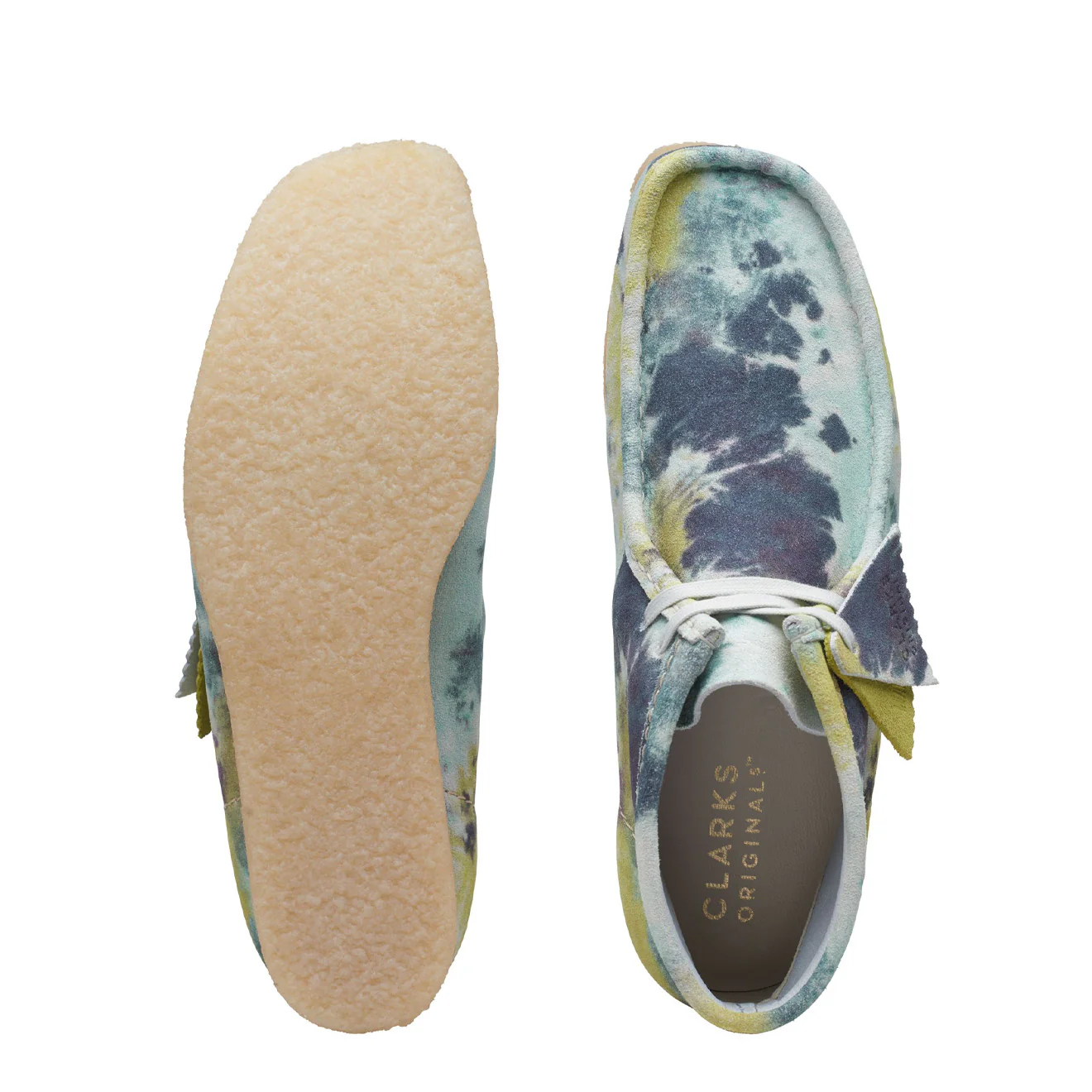 Clarks Originals Wallabee Boot Turquoise TieDye - Image 7