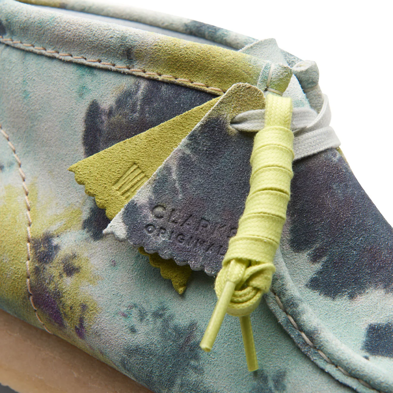 Clarks Originals Wallabee Boot Turquoise TieDye - Image 8
