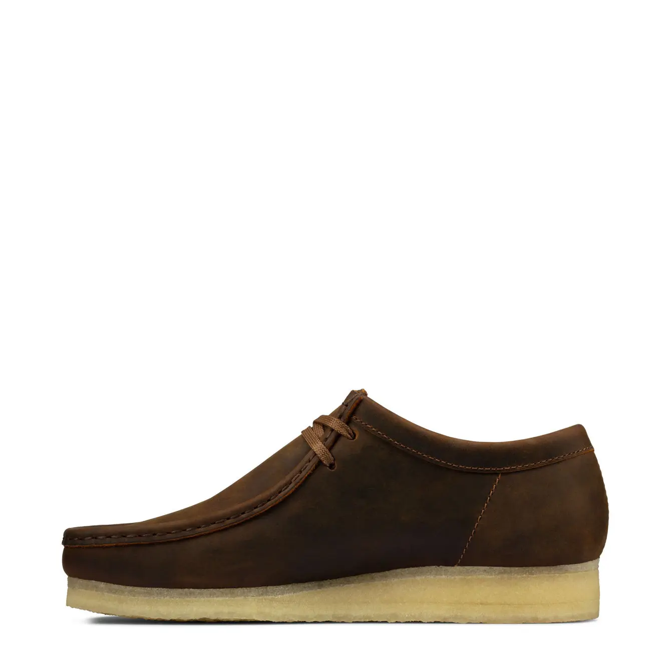 Clarks Originals Wallabee Shoes Beeswax Leather - Image 2