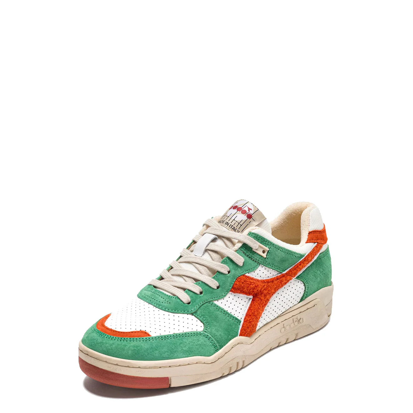 Diadora B.560 Used RR Italia Trainer Cooked Brown - Image 2