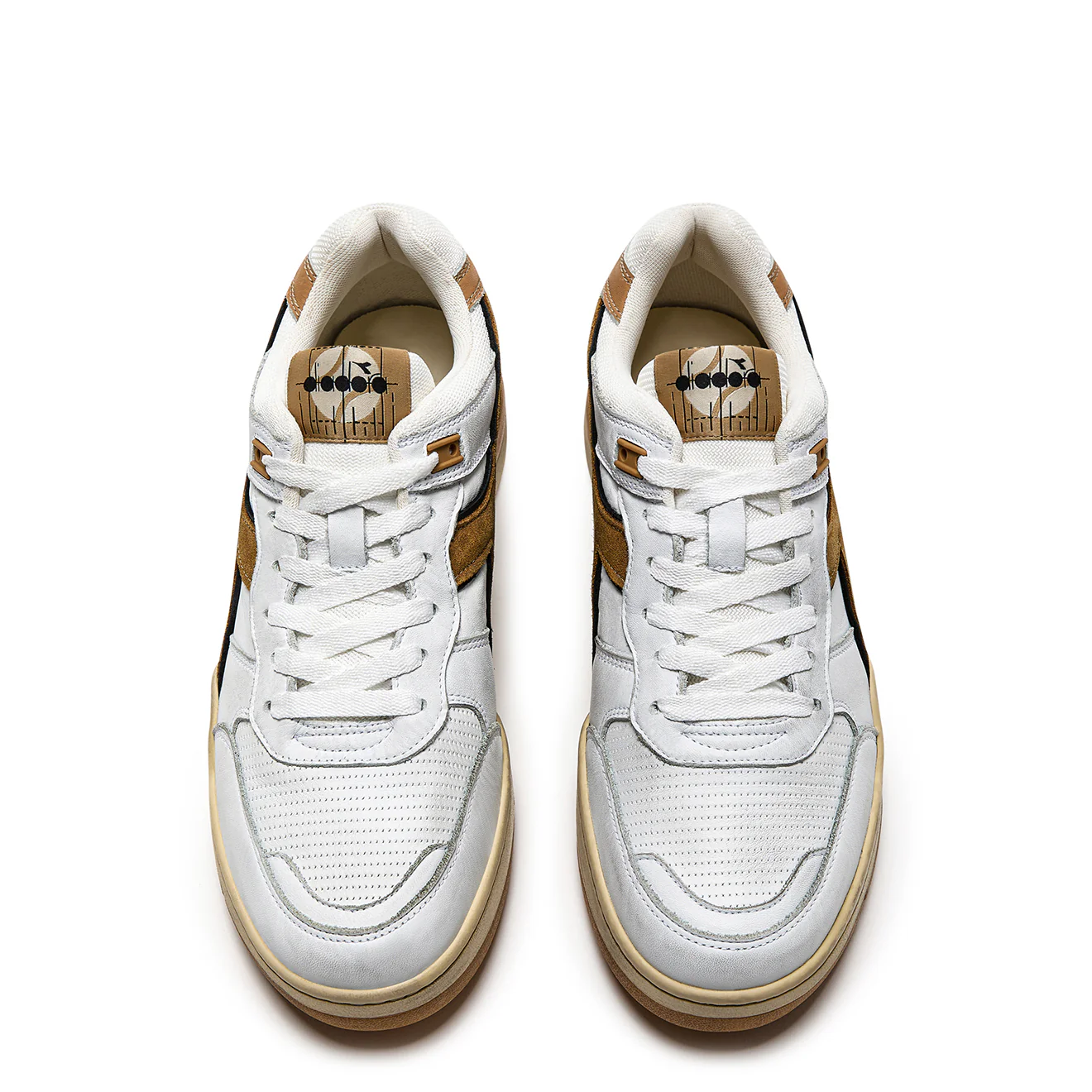 Diadora B.560 Used Trainer White / Beige Doe - Image 2