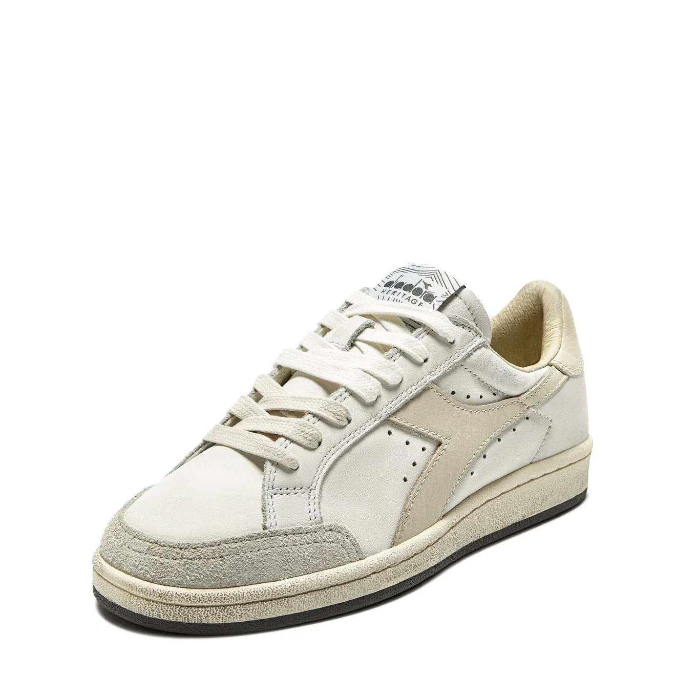 Diadora Prestige Used Trainer White / Moonbeam - Image 4