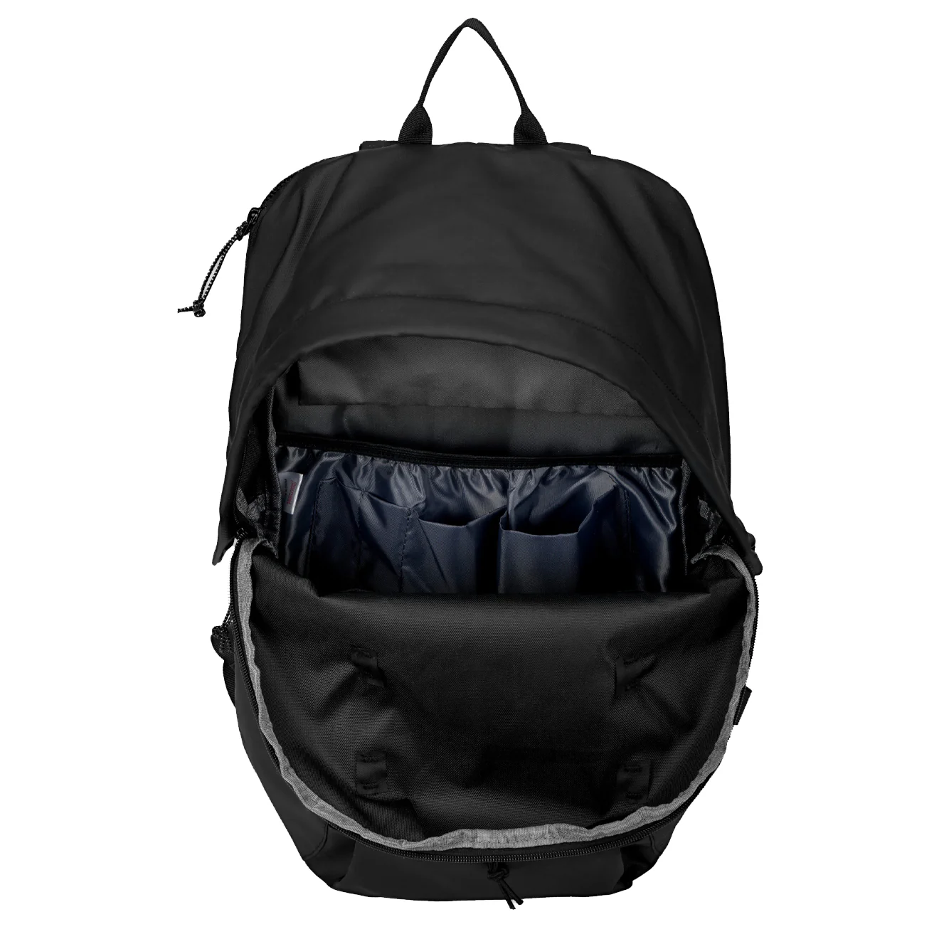 Elliker Kiln Hooded Zip Top Backpack 22L Black - Image 3
