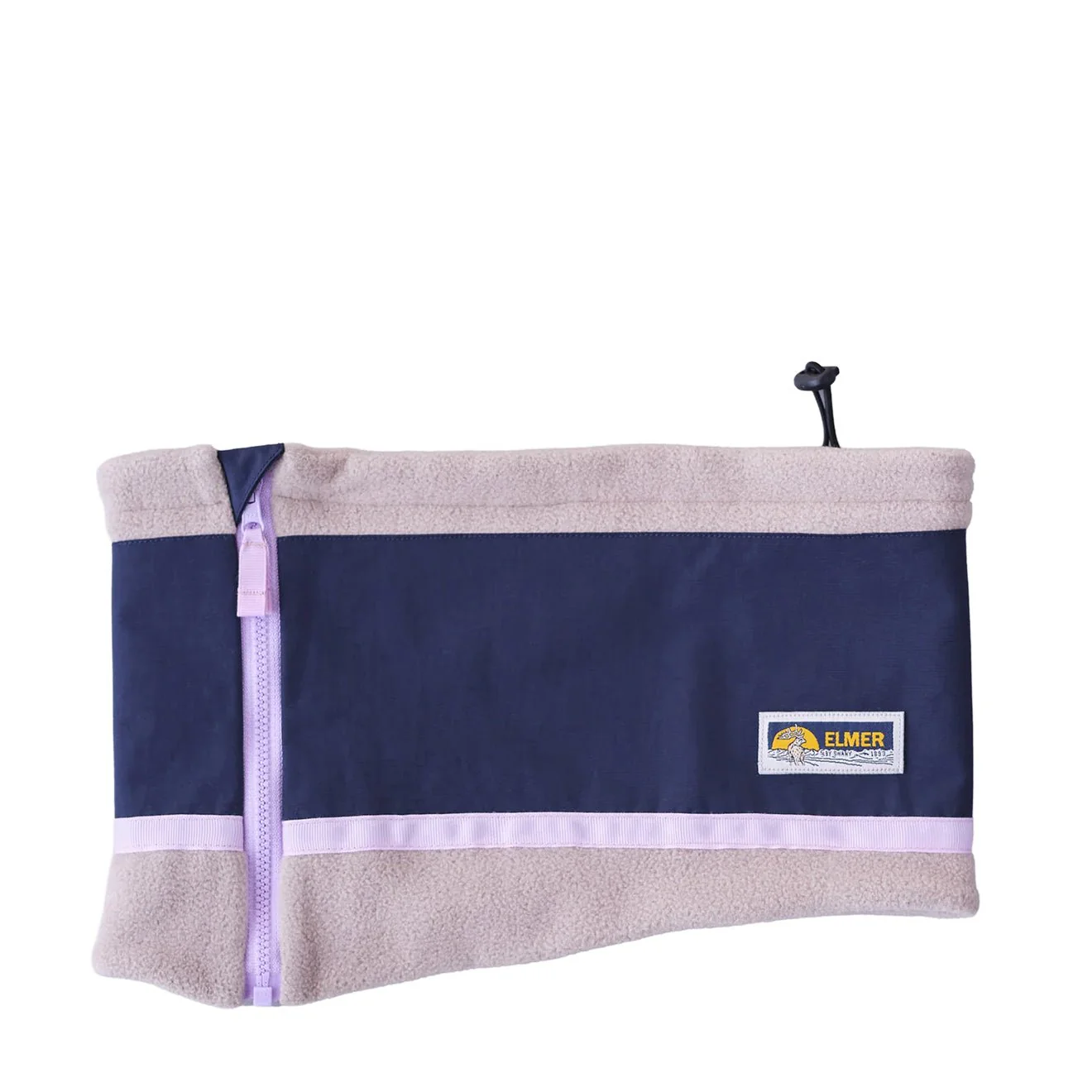Elmer Reversible Neck Warmer Beige/Navy
