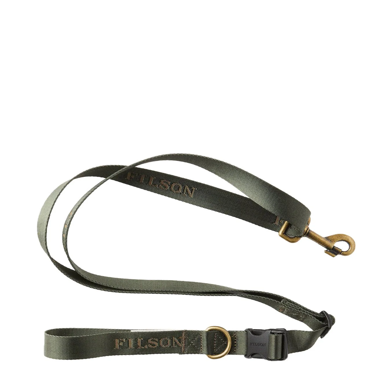 Filson Adjustable Nylon Leash Dark Timber