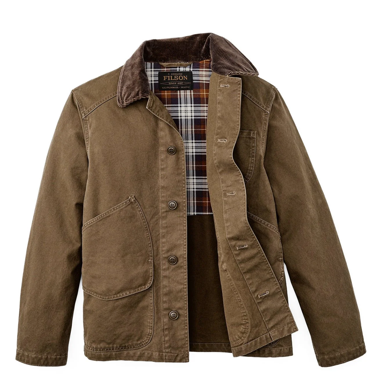 Filson Canvas Outfitter Jacket Kangaroo - Image 2
