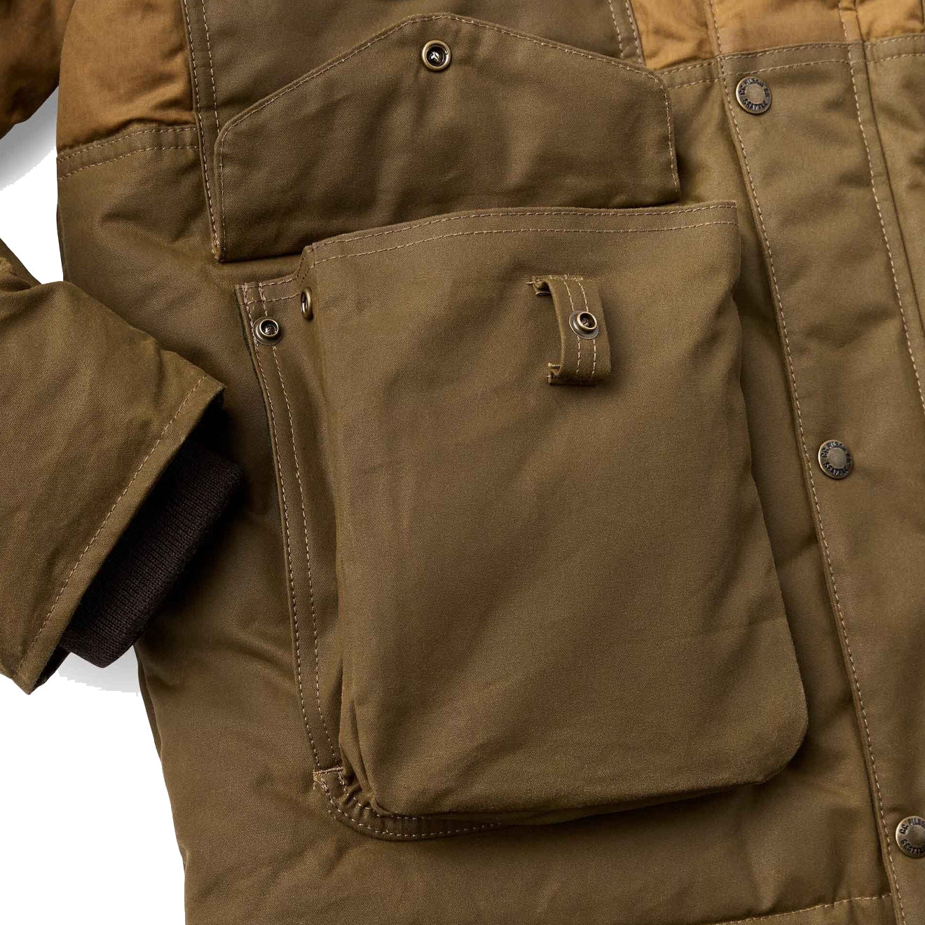 Filson Down Cruiser Dark Tan - Image 3
