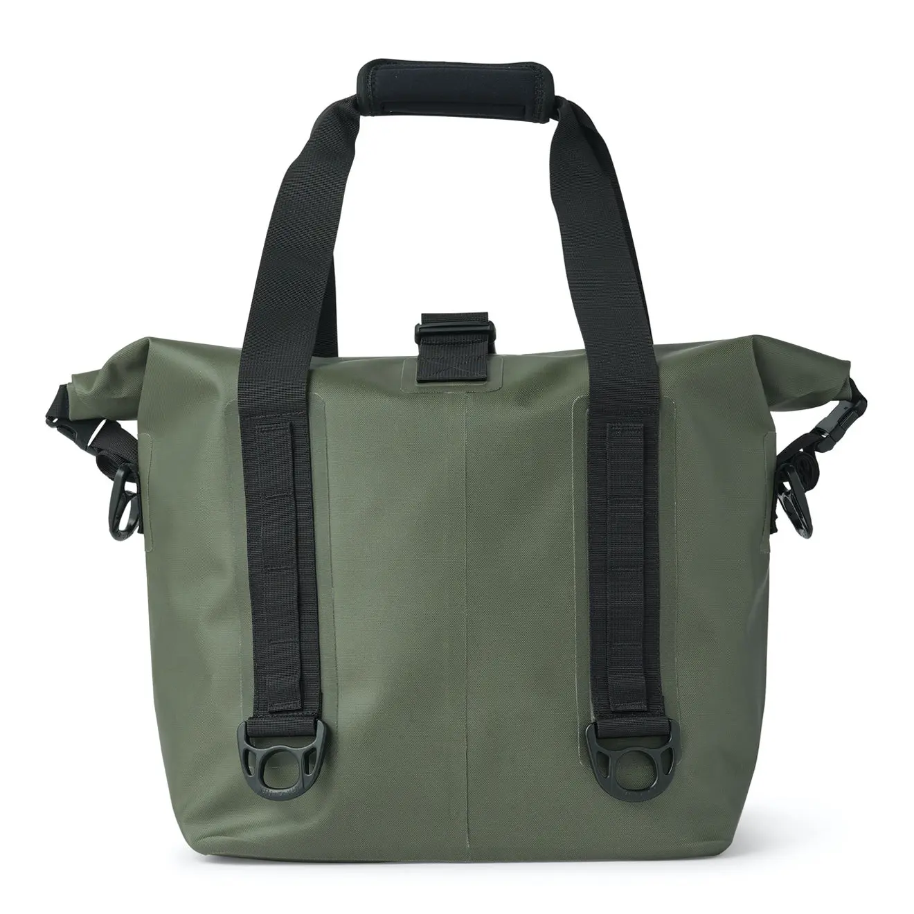 Filson Dry Roll-Top Tote Bag Green - Image 2