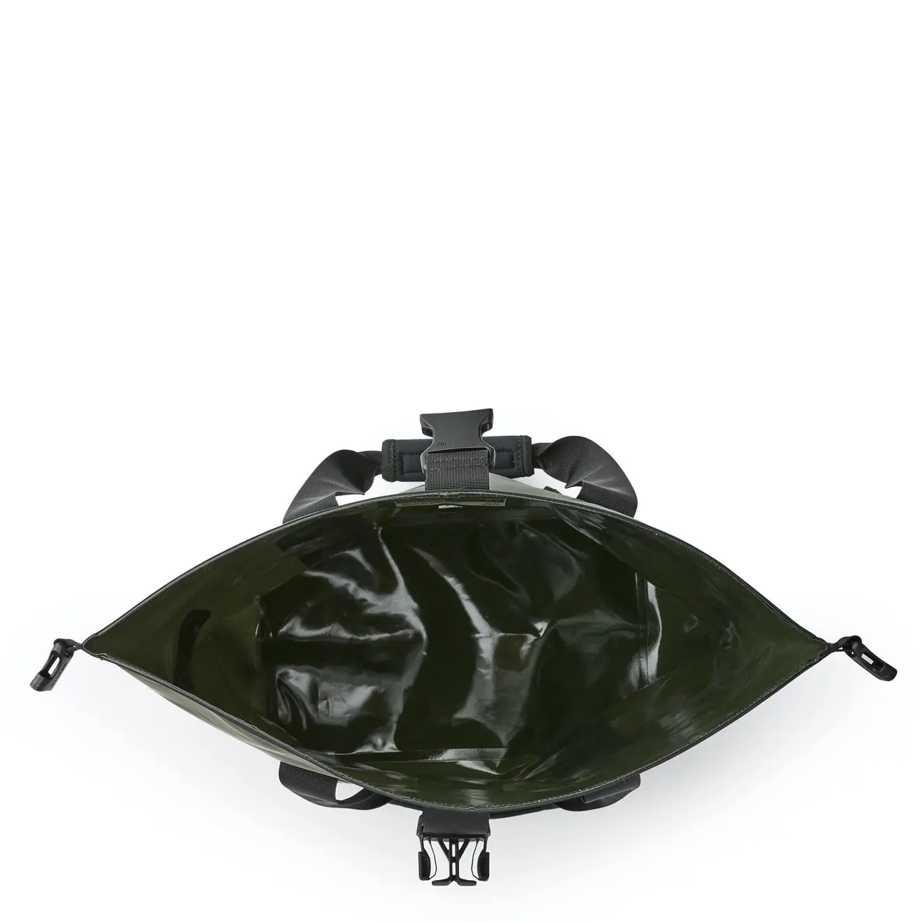 Filson Dry Roll-Top Tote Bag Green - Image 4