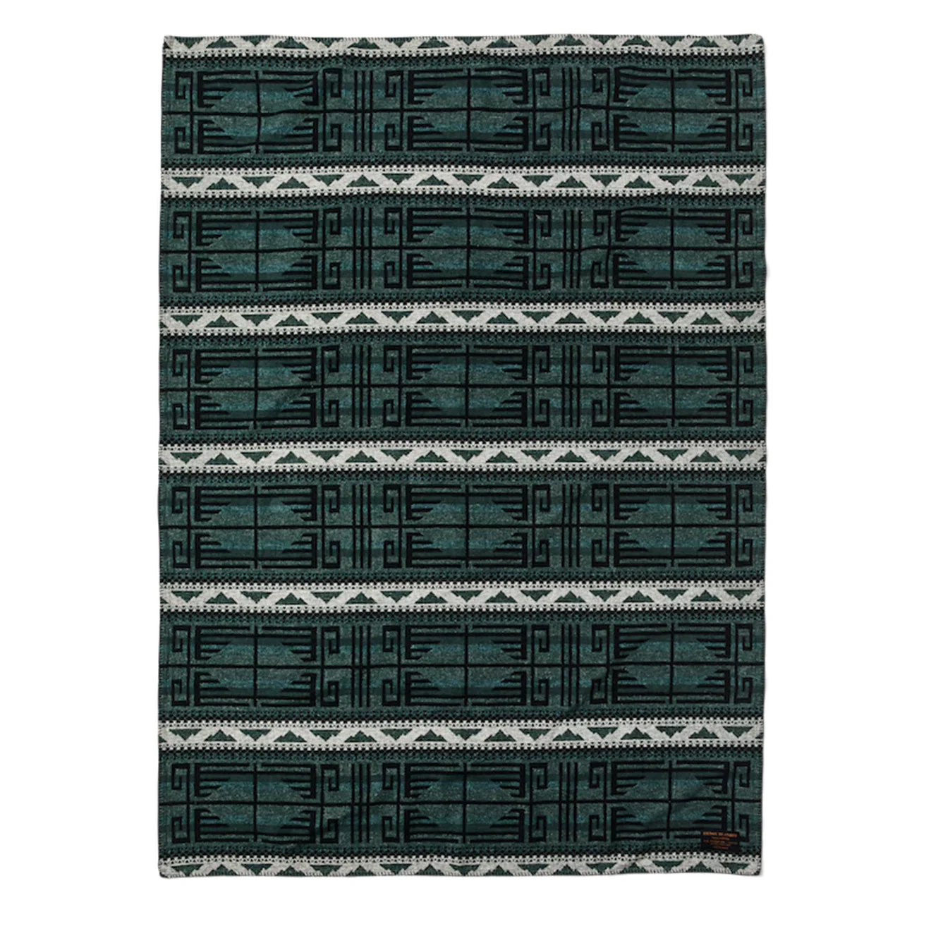 Filson Fire Mountain Blanket Black / Green / Gran